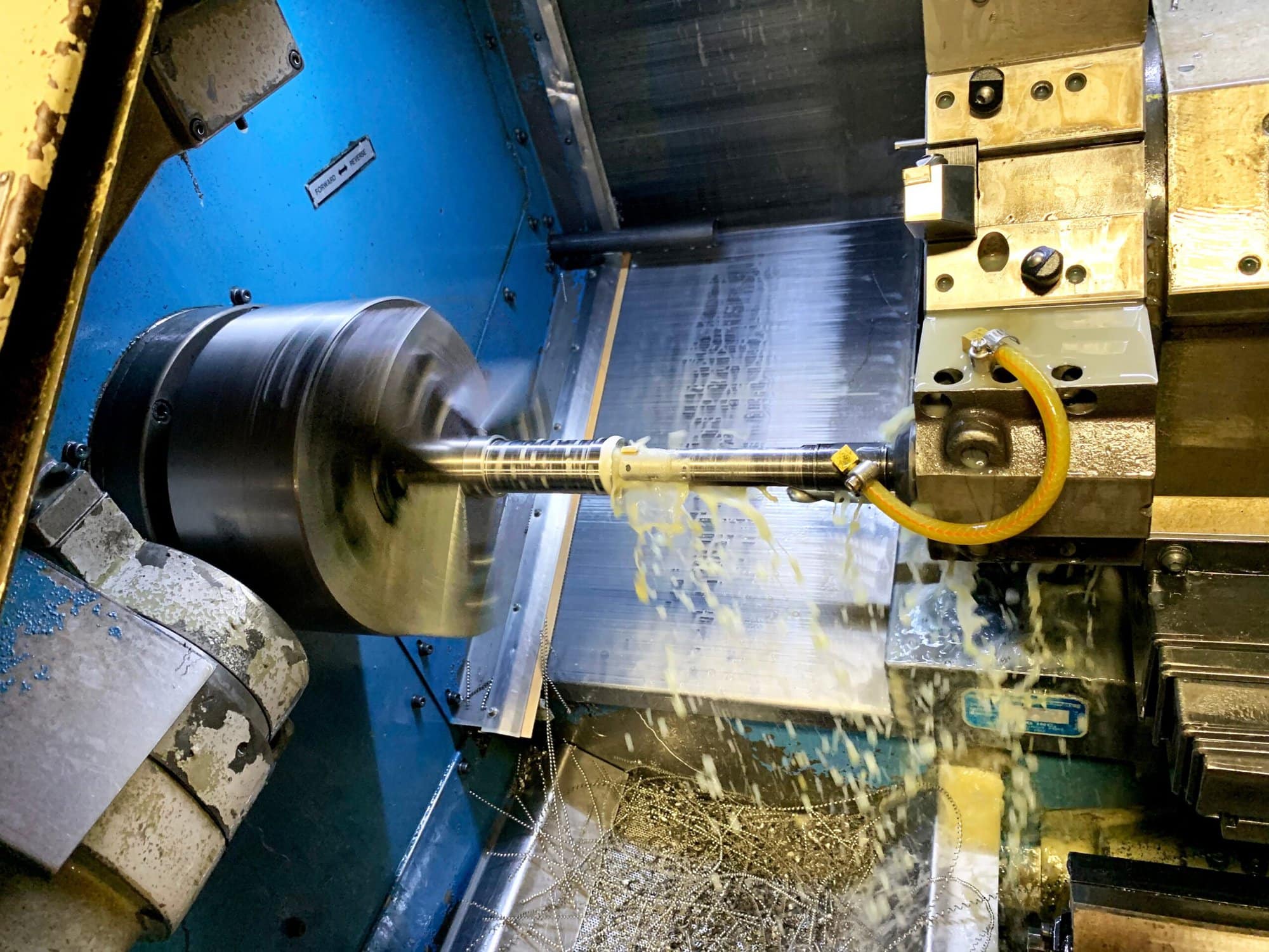 Mazak Quick Turn 15N, 1993 - Video, Tailstock - Image 4