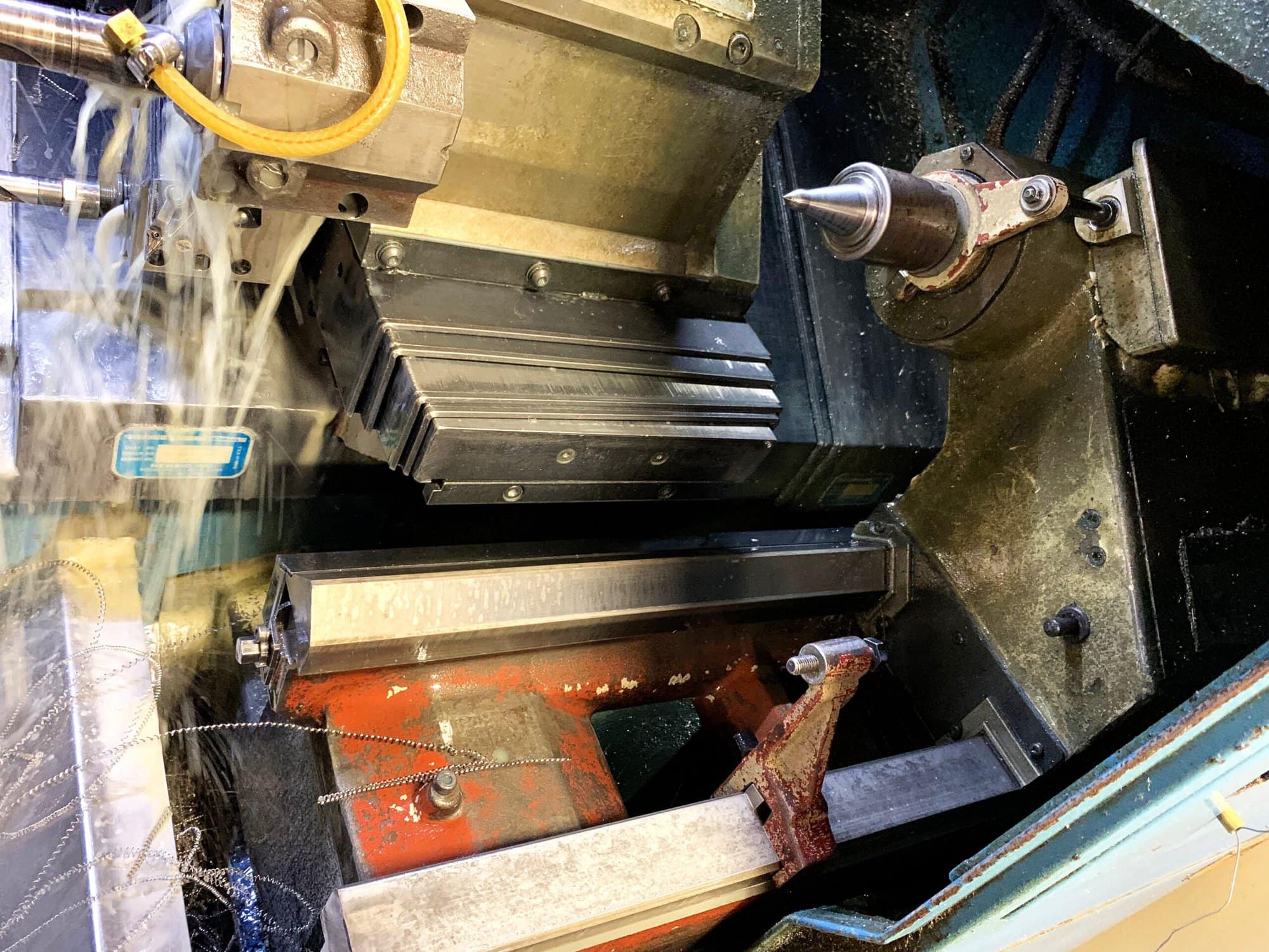 Mazak Quick Turn 15N, 1993 - Video, Tailstock - Image 5