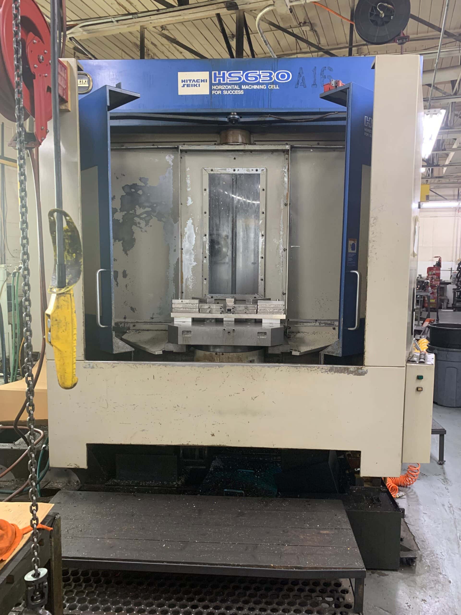 Hitachi Seiki HS630 Horizontal Machining Center, 2000 - 12,000 RPM, Through Spindle Coolant - Image 3