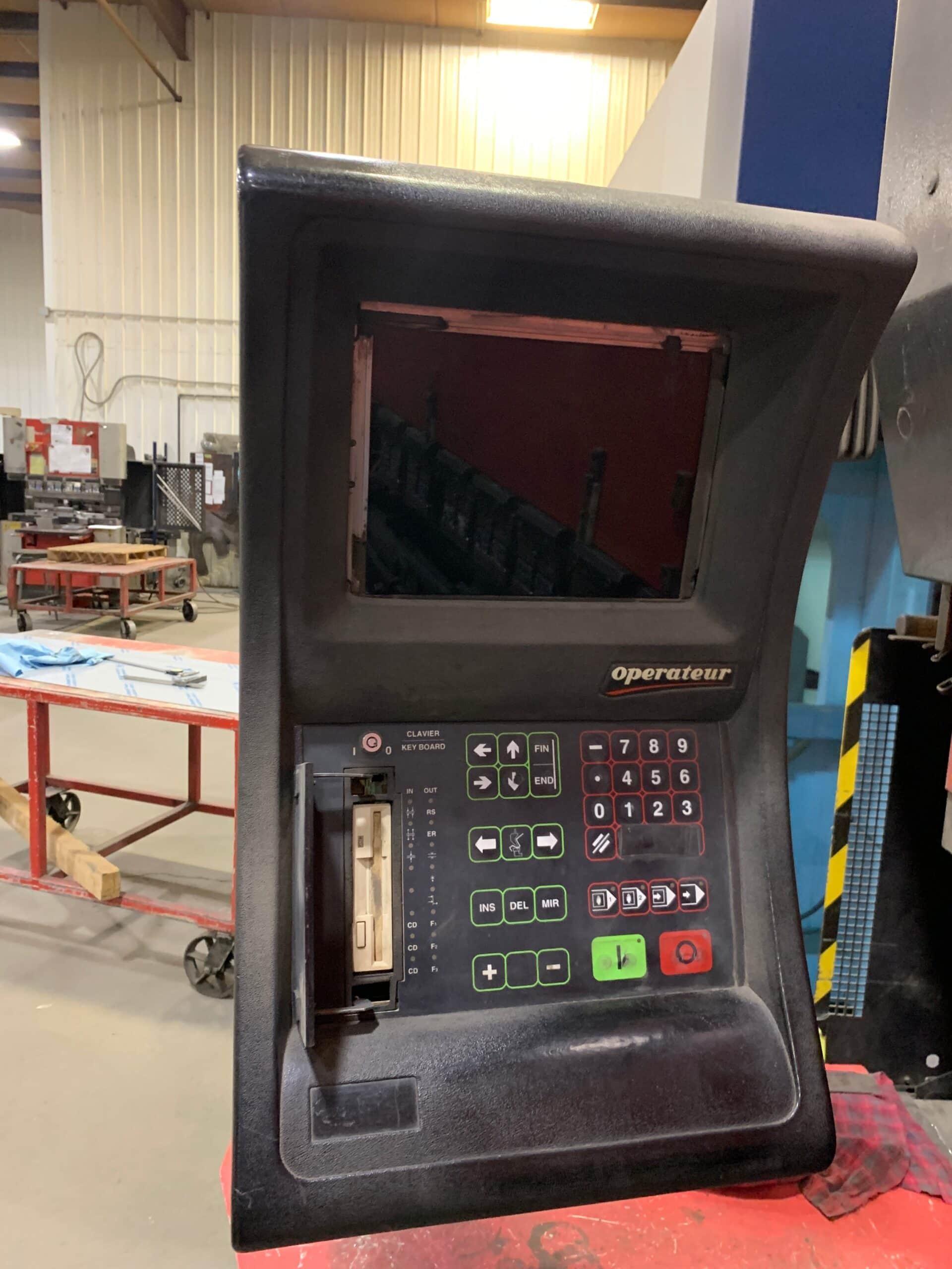 110 Ton X 10’ Amada HFB100-30 CNC Press Brake, 1998- 5-Axis Backgauge - Image 3