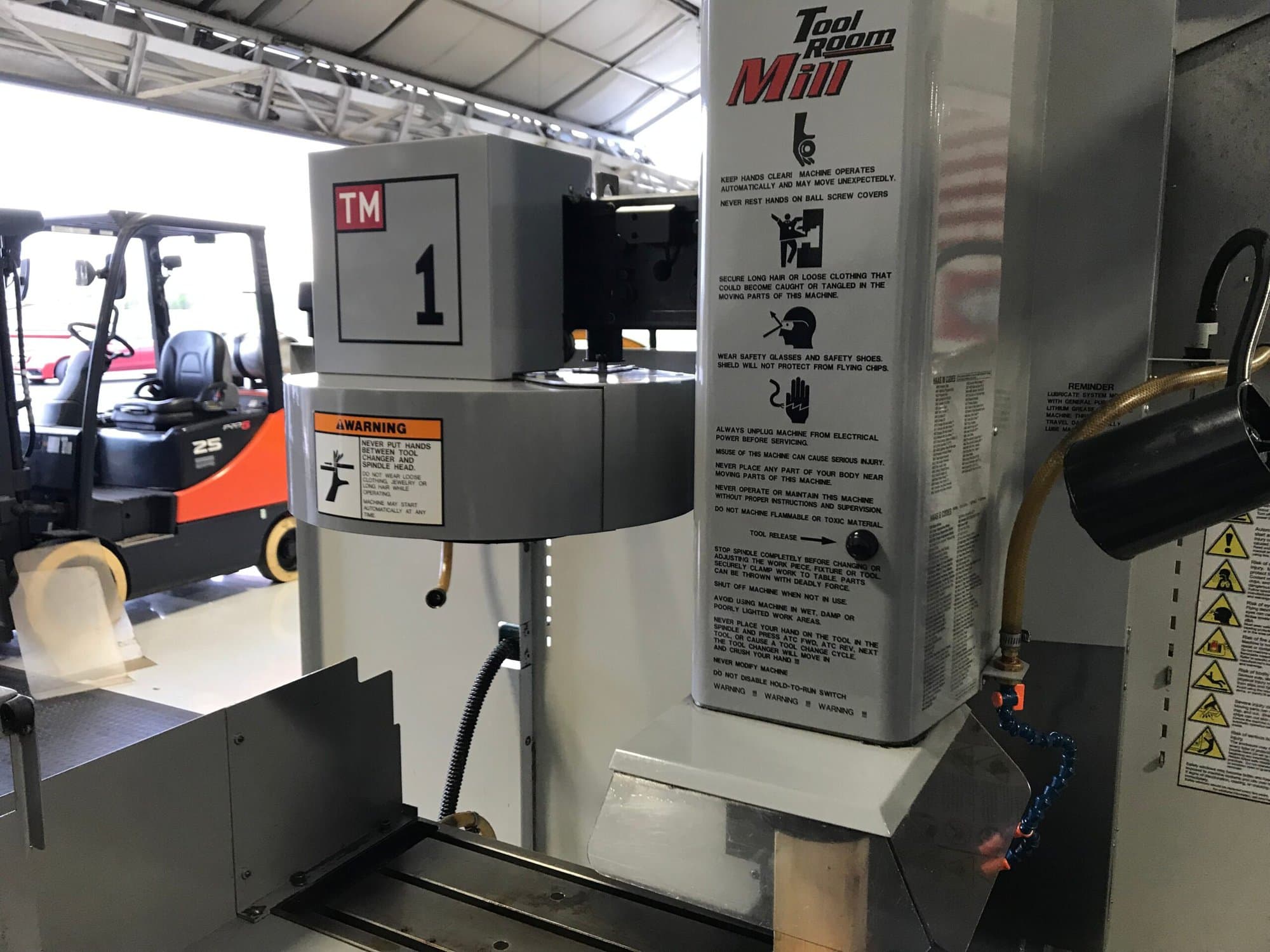 Haas TM-1 VMC, 2006 - 4th Axis Prewire, USB - Image 4