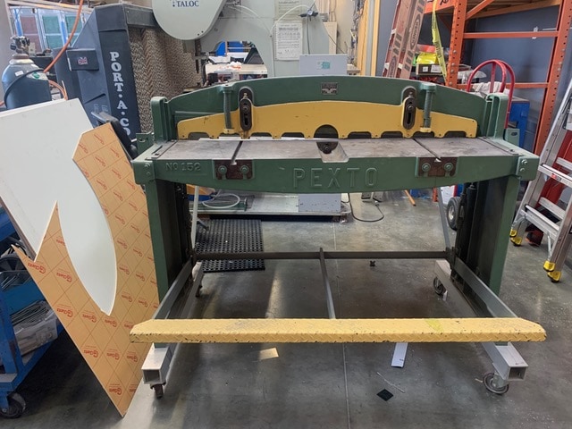 16 Gauge x 52" Pexto No.152 Shear - Image 4