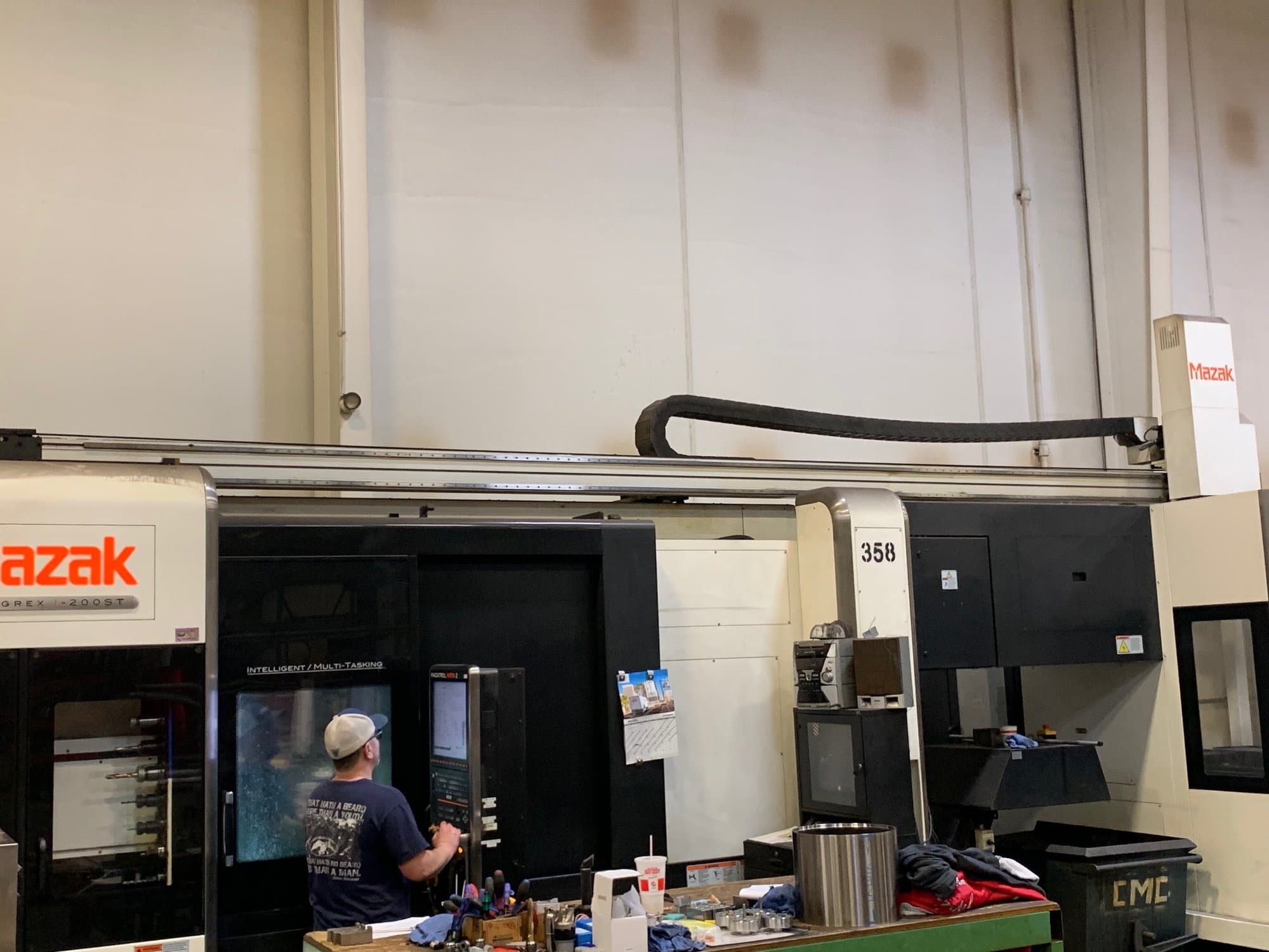 Mazak GL-150F Gantry System, 2014 - Like New, Pitch Feed Conveyor - Image 7