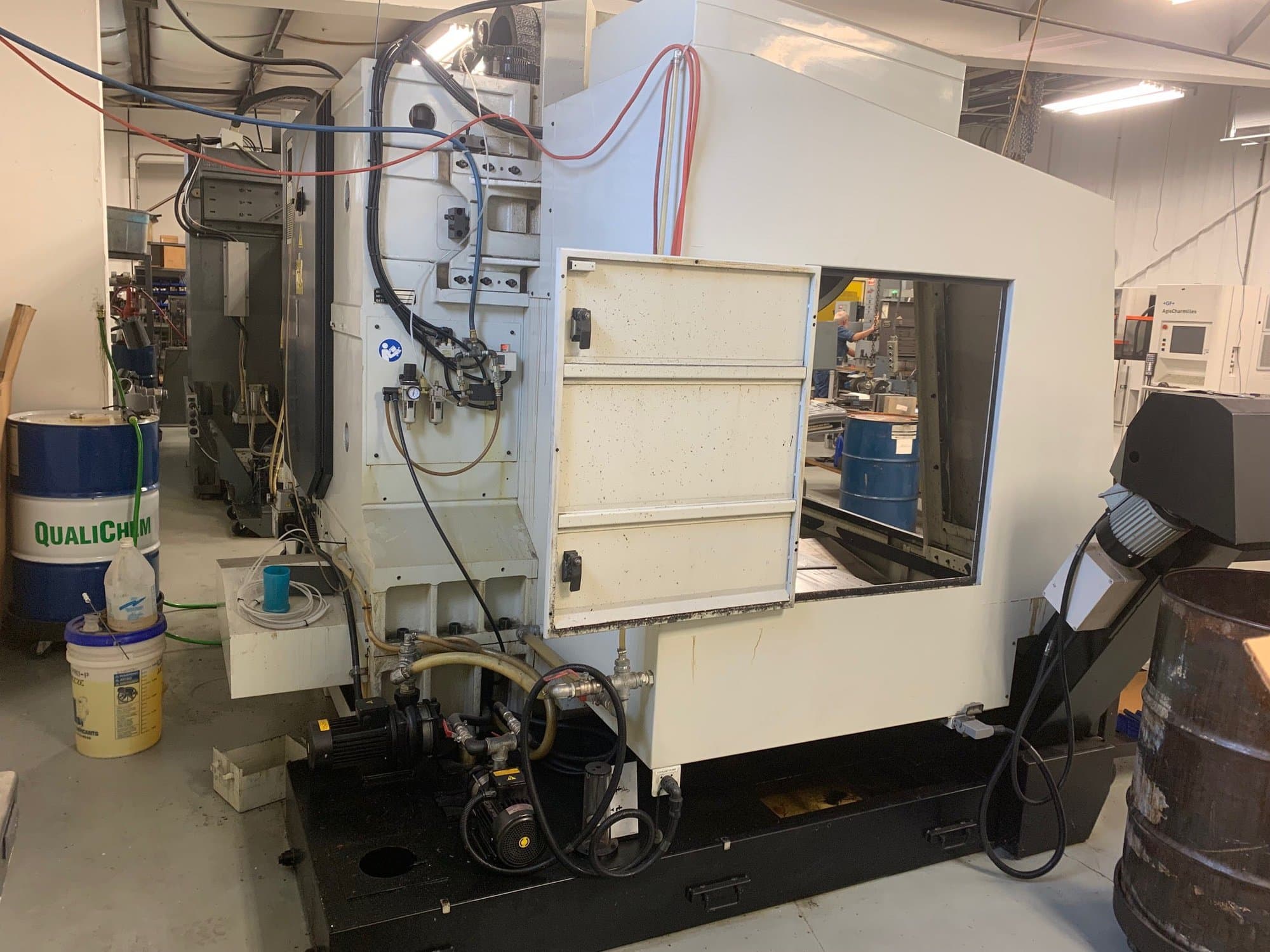Hurco VMX42 VMC, 2007 - Chip Conveyor - Image 4