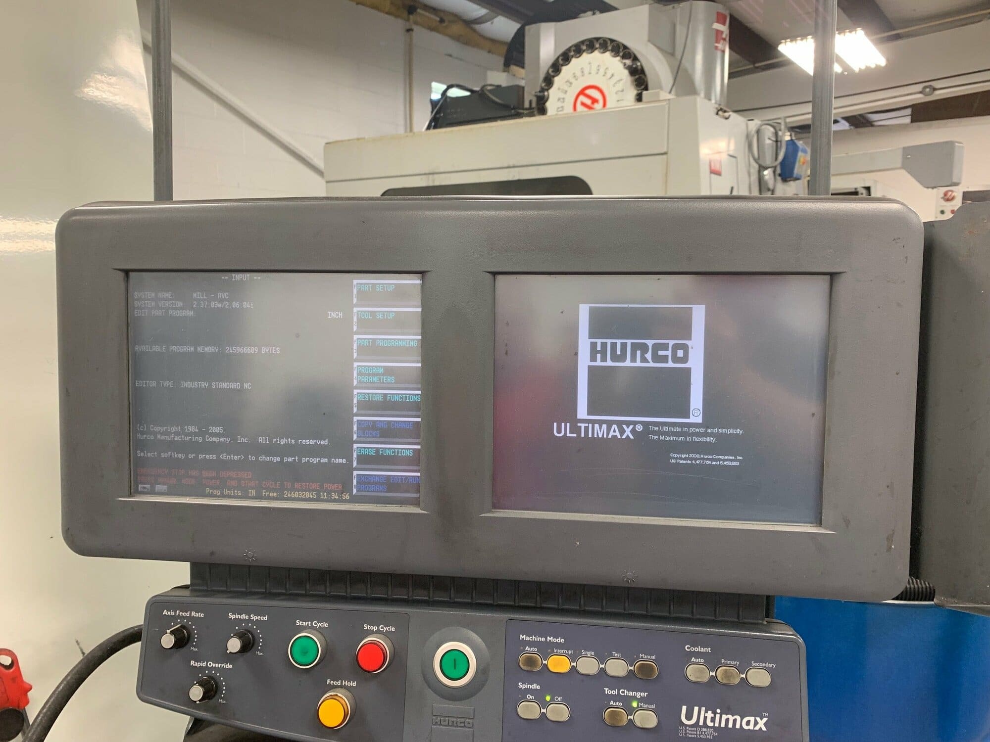 Hurco VMX42 VMC, 2007 - Chip Conveyor - Image 6