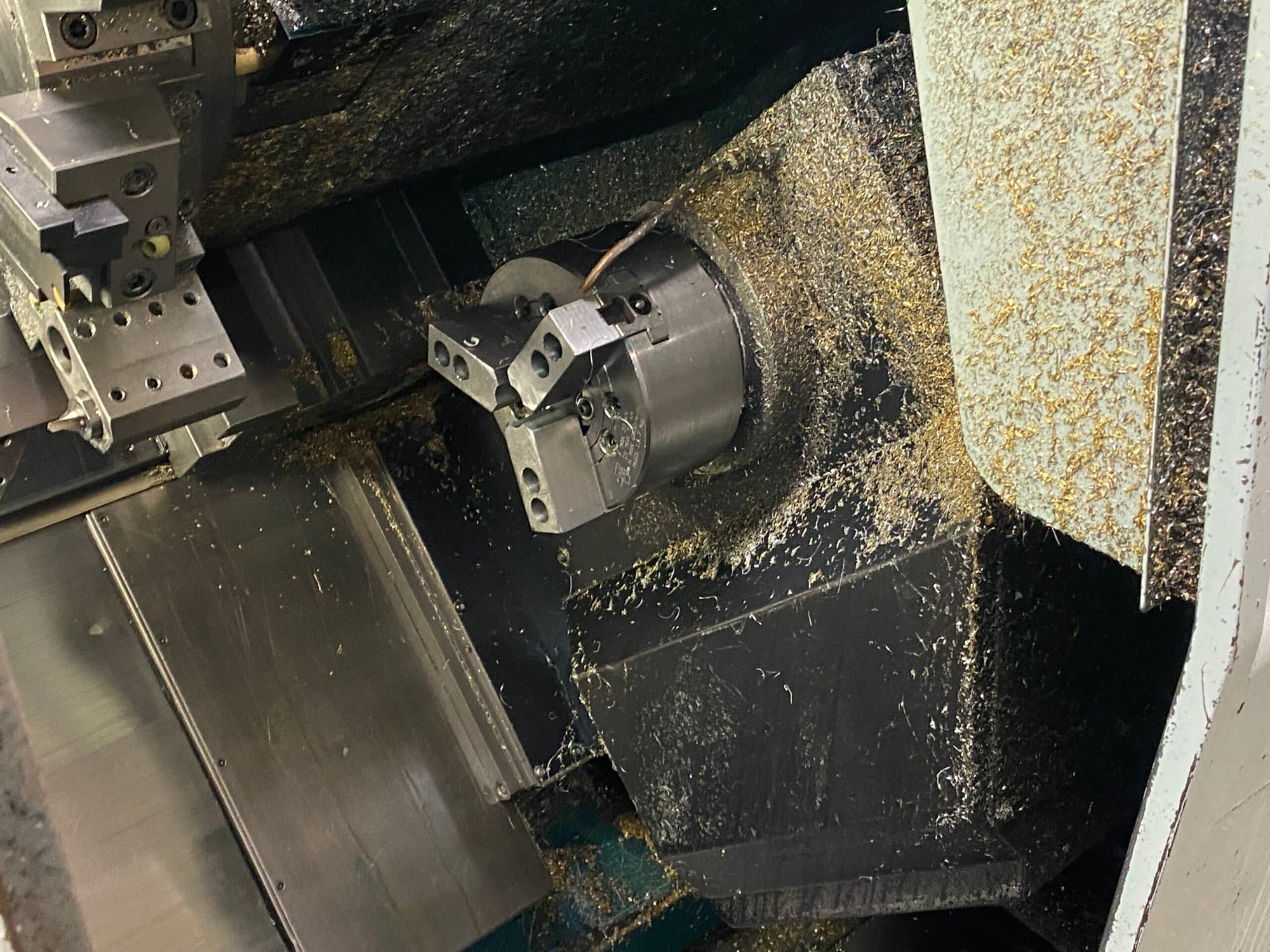 Nakamura SC250MC CNC Lathe, 2004 - Live Tooling, Sub-Spindle, Bar Feeder - Image 7