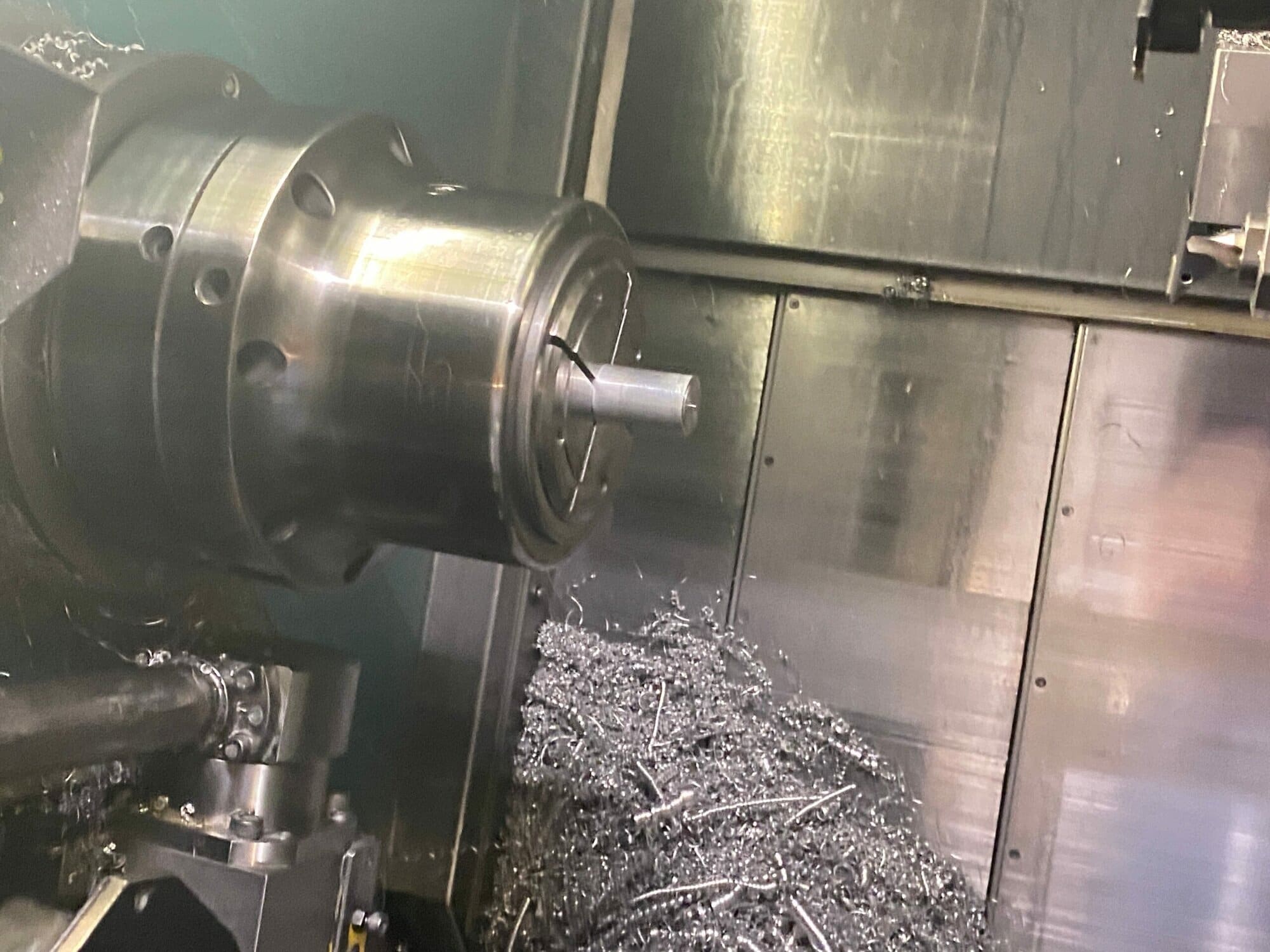 Nakamura SC250MC CNC Lathe, 2004 - Live Tooling, Sub-Spindle, Bar Feeder - Image 8