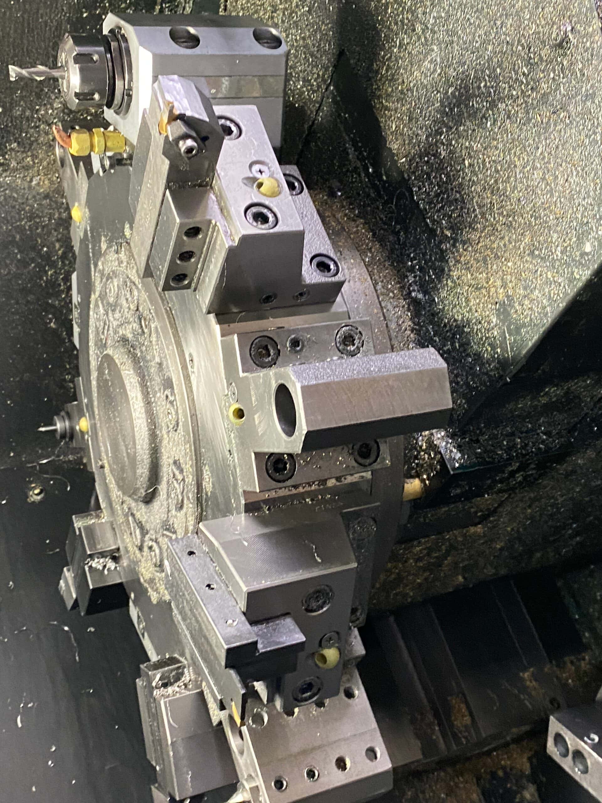 Nakamura SC250MC CNC Lathe, 2004 - Live Tooling, Sub-Spindle, Bar Feeder - Image 6