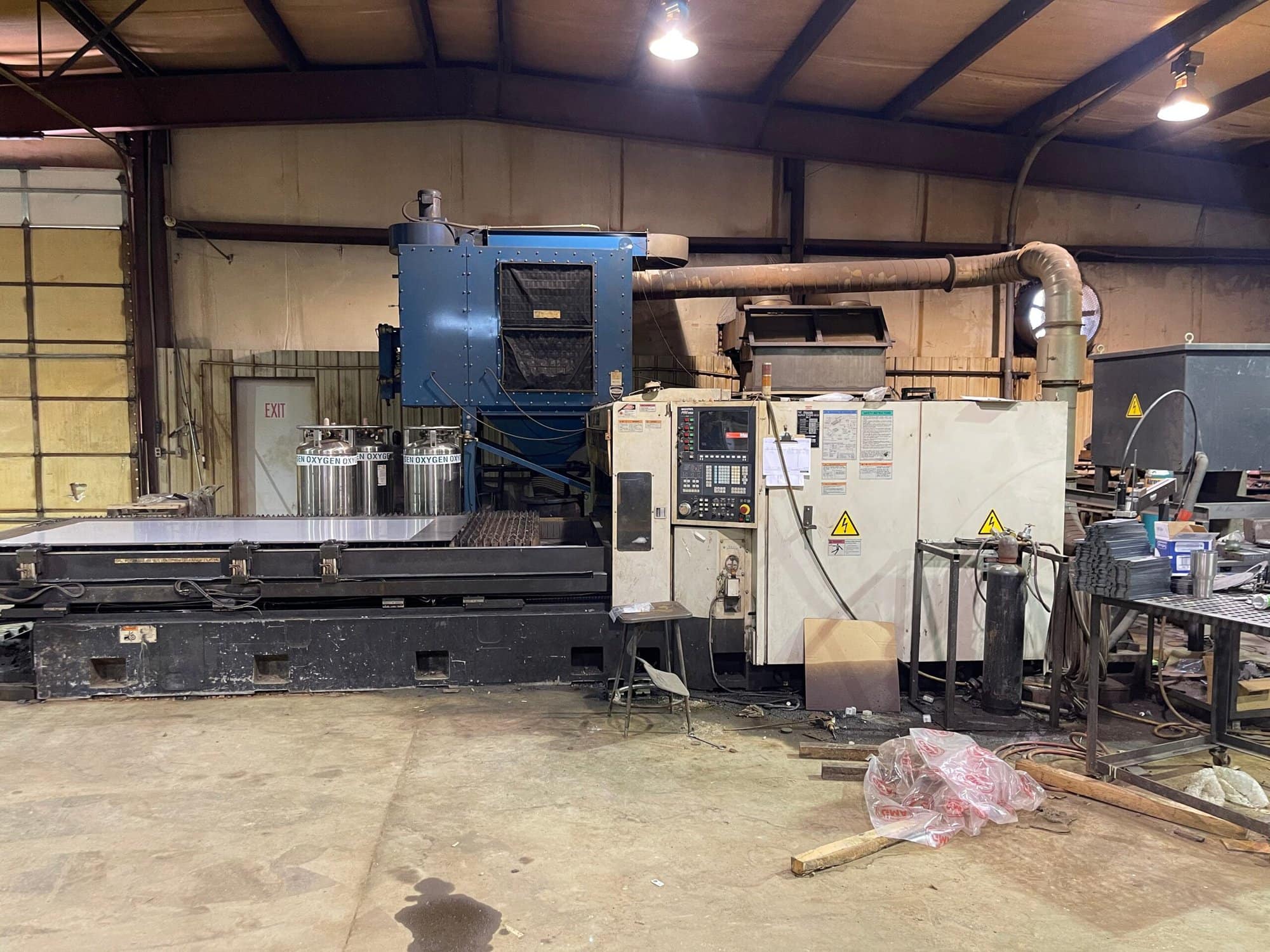 4000 Watt Mazak 6'x12' Super Turbo X612MKII CO2 Laser, 2006 - w/New Tubes, Lenses etc Just Done ($25k Value) - Image 4