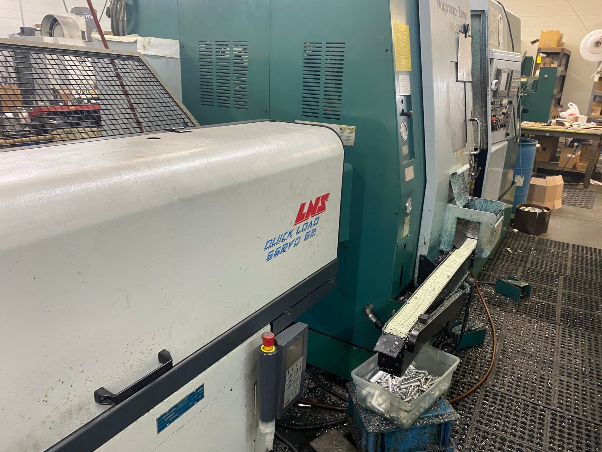 Nakamura SC250MC CNC Lathe, 2004 - Live Tooling, Sub-Spindle, Bar Feeder - Image 5