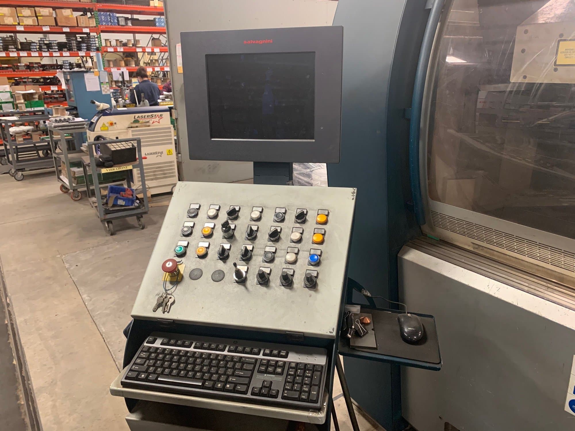 3000 Watt Salvagnini L1.IT Laser, 2007 - 5' x 10' Table, New Head - Image 3