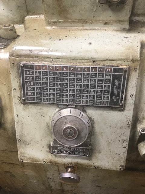 Monarch 2013-16 Manual Engine Lathe, 1959 - with Taper Attachment and Steady Rest - Video Available - Image 5