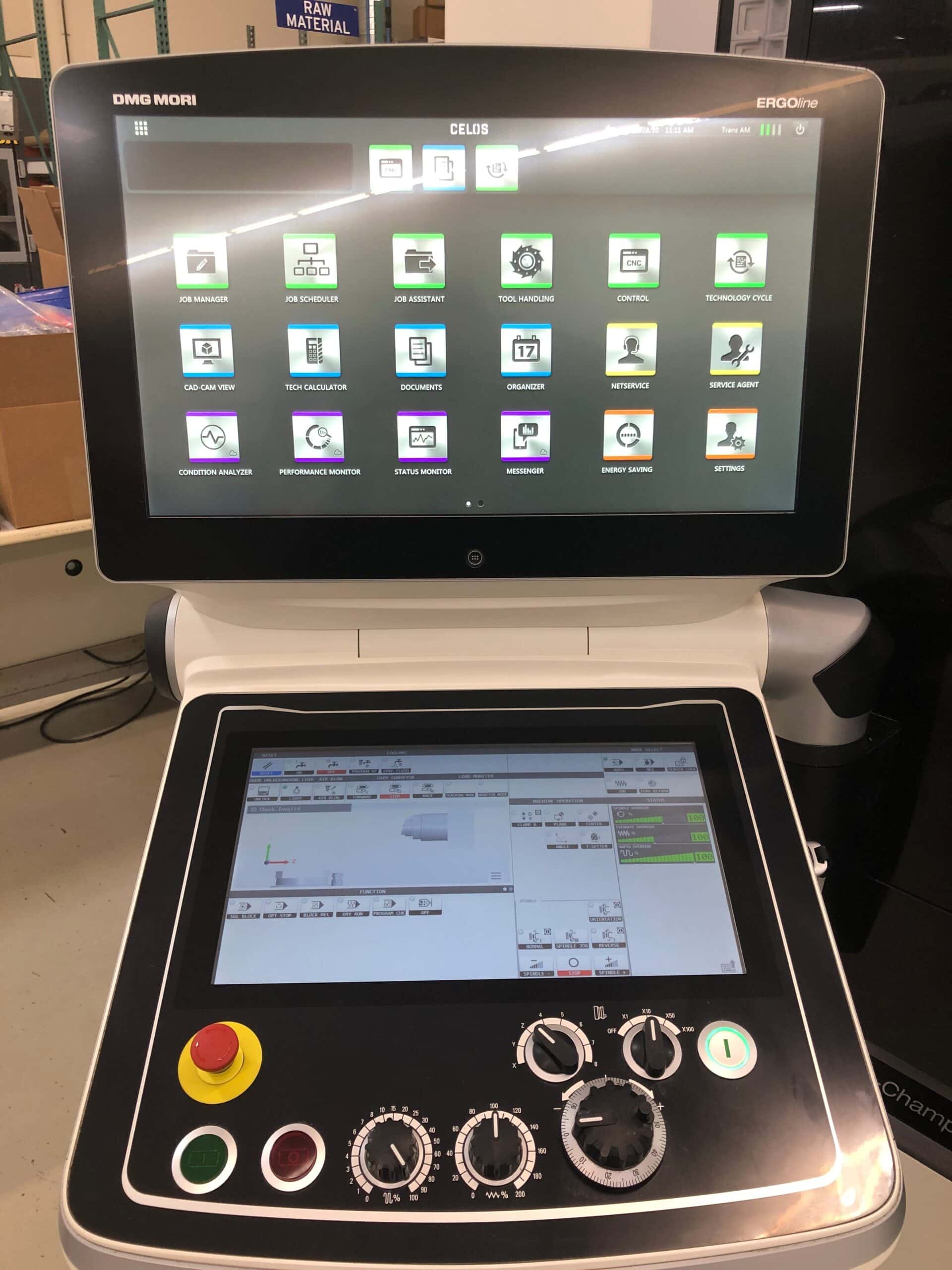 DMG Mori NHX 4000 HMC, 2016 - Full 4th, Coolant Thru Spindle, MAPPS - Image 6