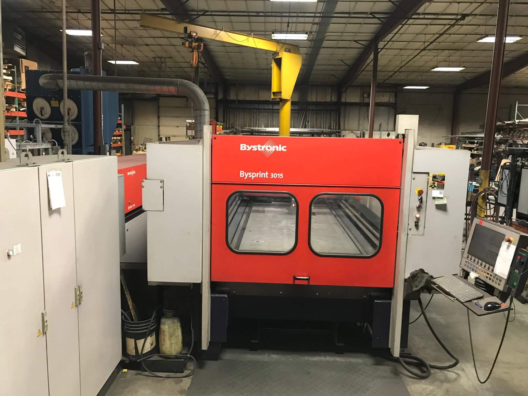 3000 Watt Bystronic Bysprint 3012 Co2 Laser, 2004 - 4' x 10' Table - Image 4