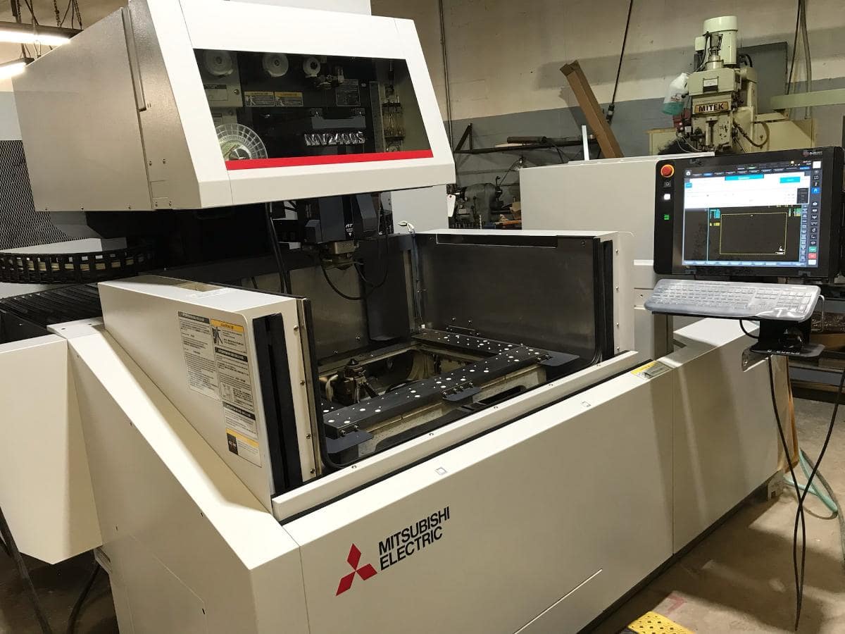 Mitsubishi MV2400-S-M8000, Wire EDM, 2018 - Powergy Line Filter, LOW HOURS - Image 2