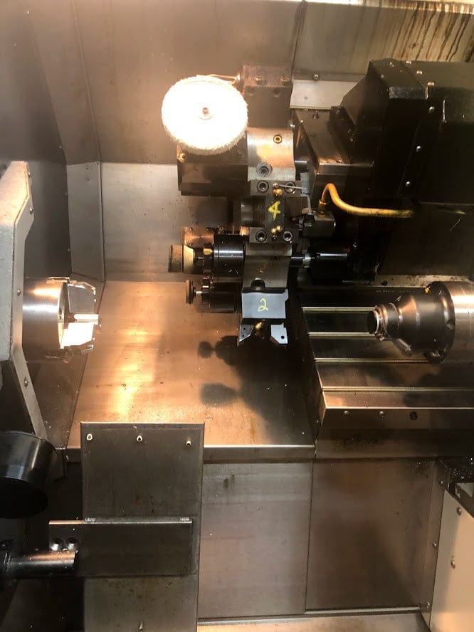 Haas TL-15 CNC Lathe, 2005 - Sub Spindle, Full C-Axis - Image 4