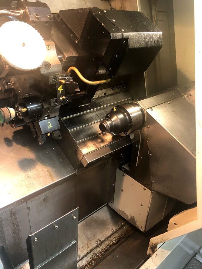 Haas TL-15 CNC Lathe, 2005 - Sub Spindle, Full C-Axis - Image 3