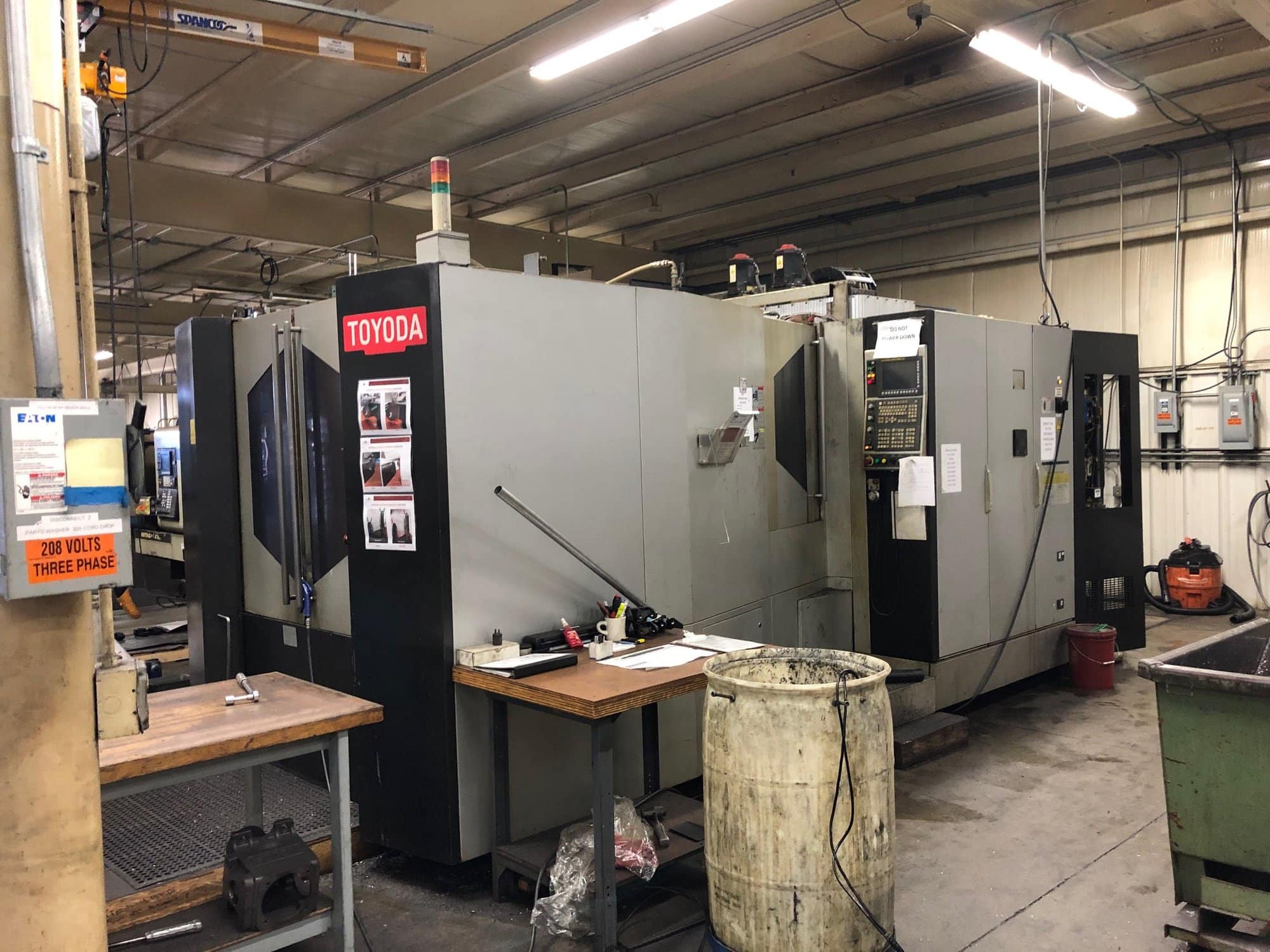 Toyoda FH630 R 630mm Horizontal Machining Center, 2004 - Fanuc Control - Image 3