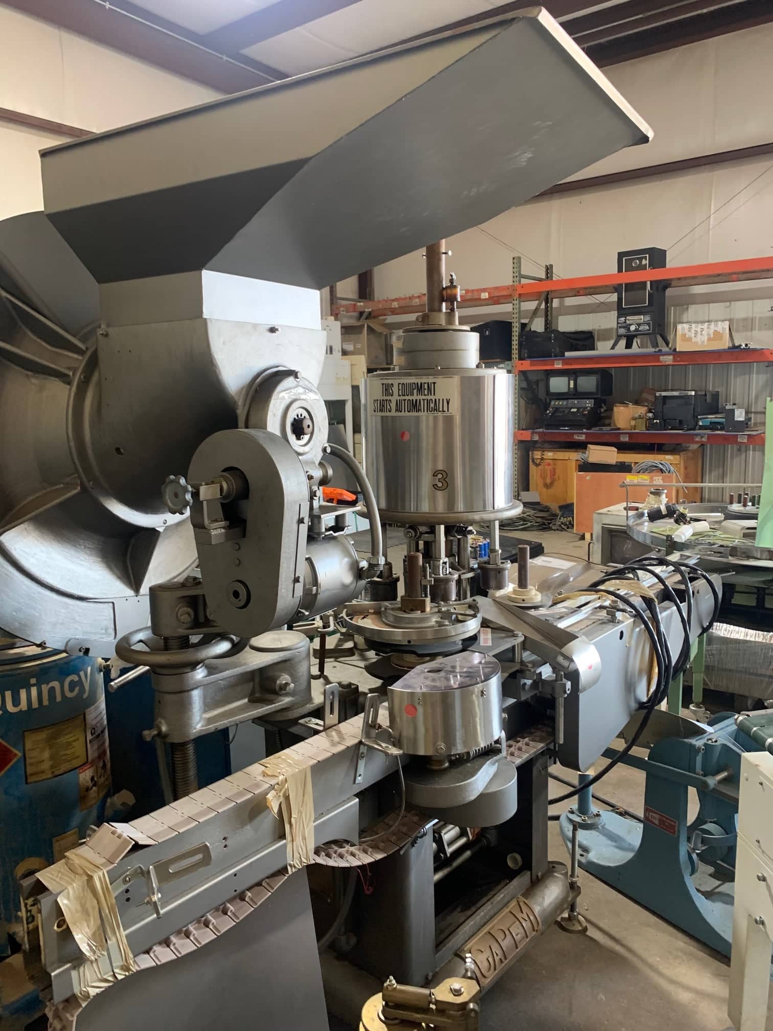 Consolidated Capem C4F Rotary Chuck Capper - Image 2