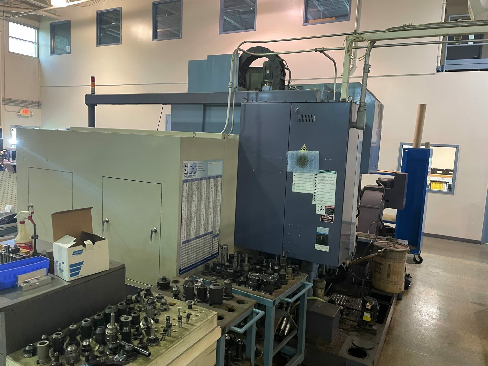 OKK VM-7 VMC, 2003 - Video, Under Power, Tooling Available, 10k RPM - Image 8