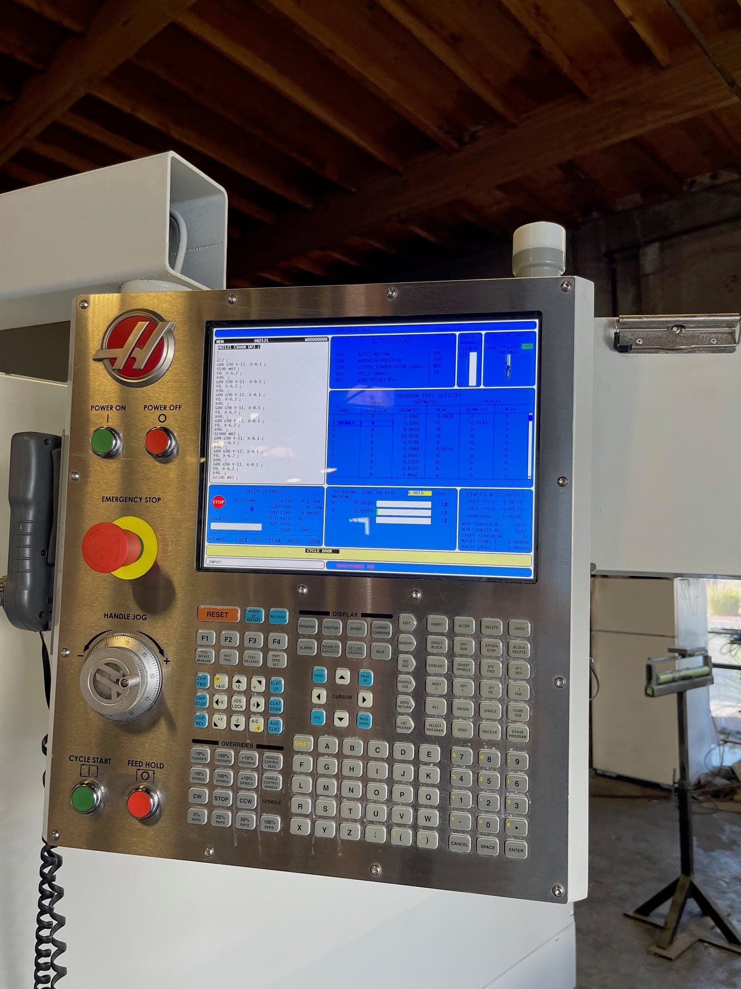 Haas VF-11 CNC VMC, 2000 - Upgraded Control, CAT 50 Spindle Taper, 4th Axis, Renshaw Probing, TSC Included - Image 2