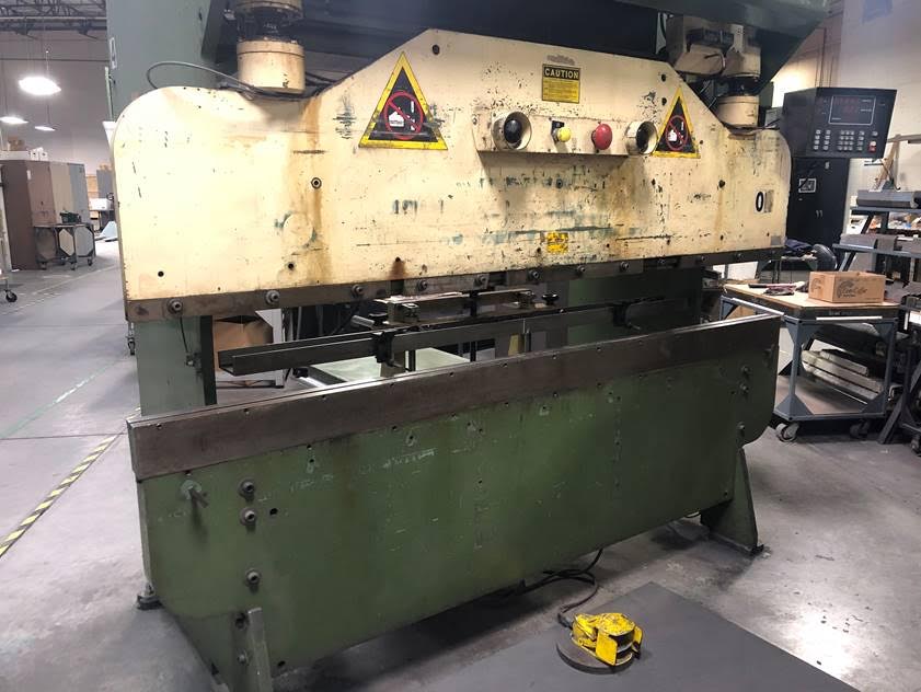 55 Ton x 8' Di-Acro Hydra Power Press Brake, 1983 - Image 2
