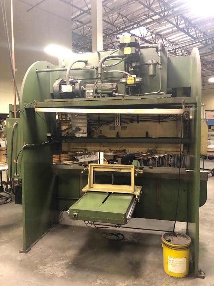 55 Ton x 8' Di-Acro Hydra Power Press Brake, 1983 - Image 3