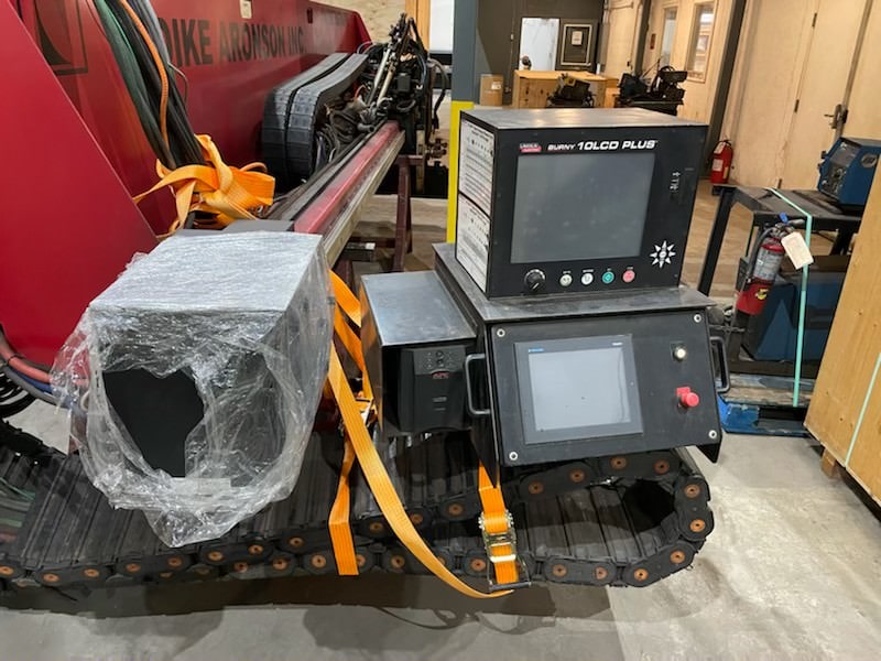 10' x 20' Koike Aronson MGM 2500 Plasma Unit, 2008- Thermal Dynamics Ultra-Cut 300 High Precision Plasma, 4 Oxy-Fuel heads - Image 2