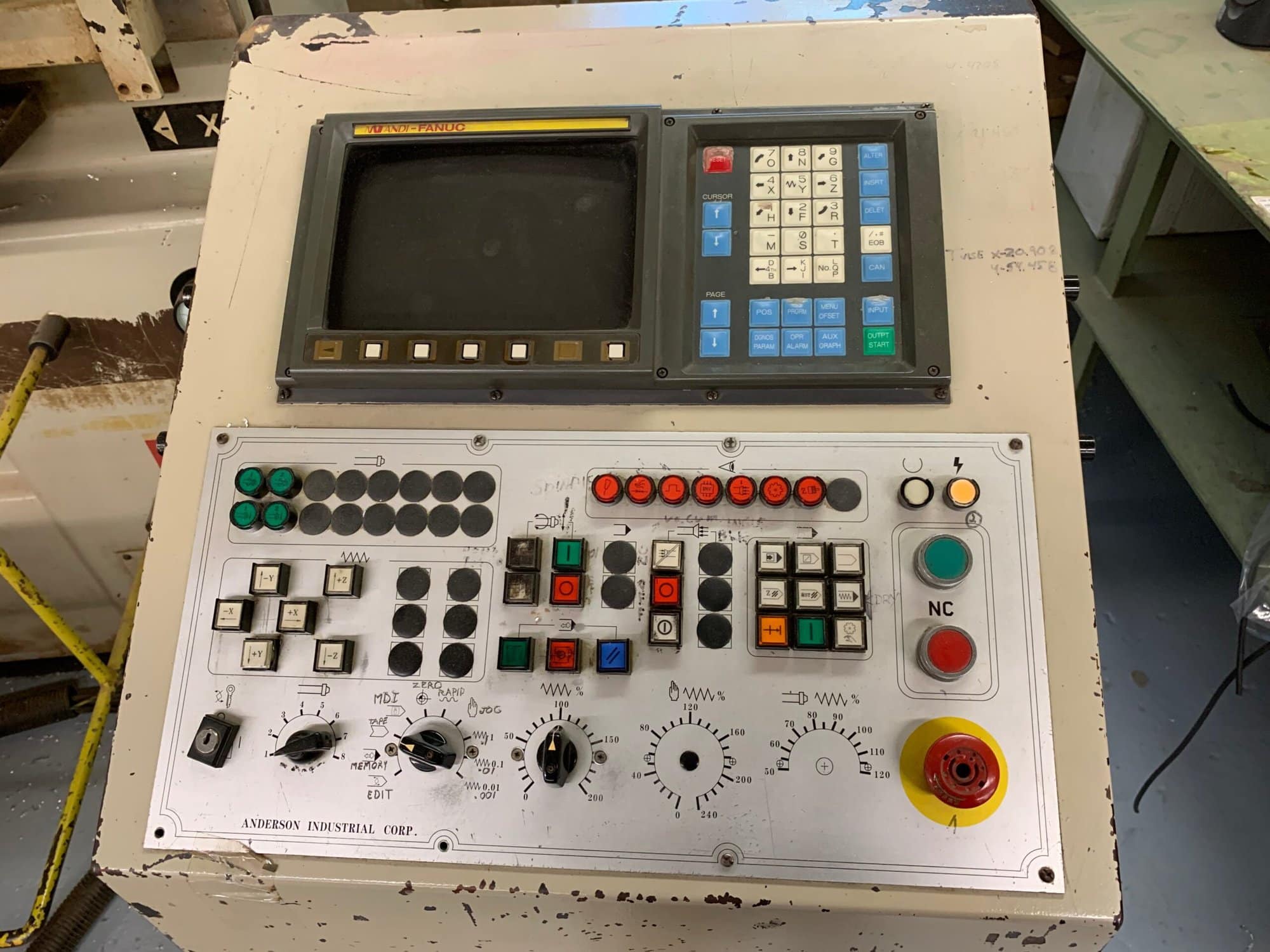 Anderson EXXACT 51 CNC Router, 1997- Fanuc Control - Image 2