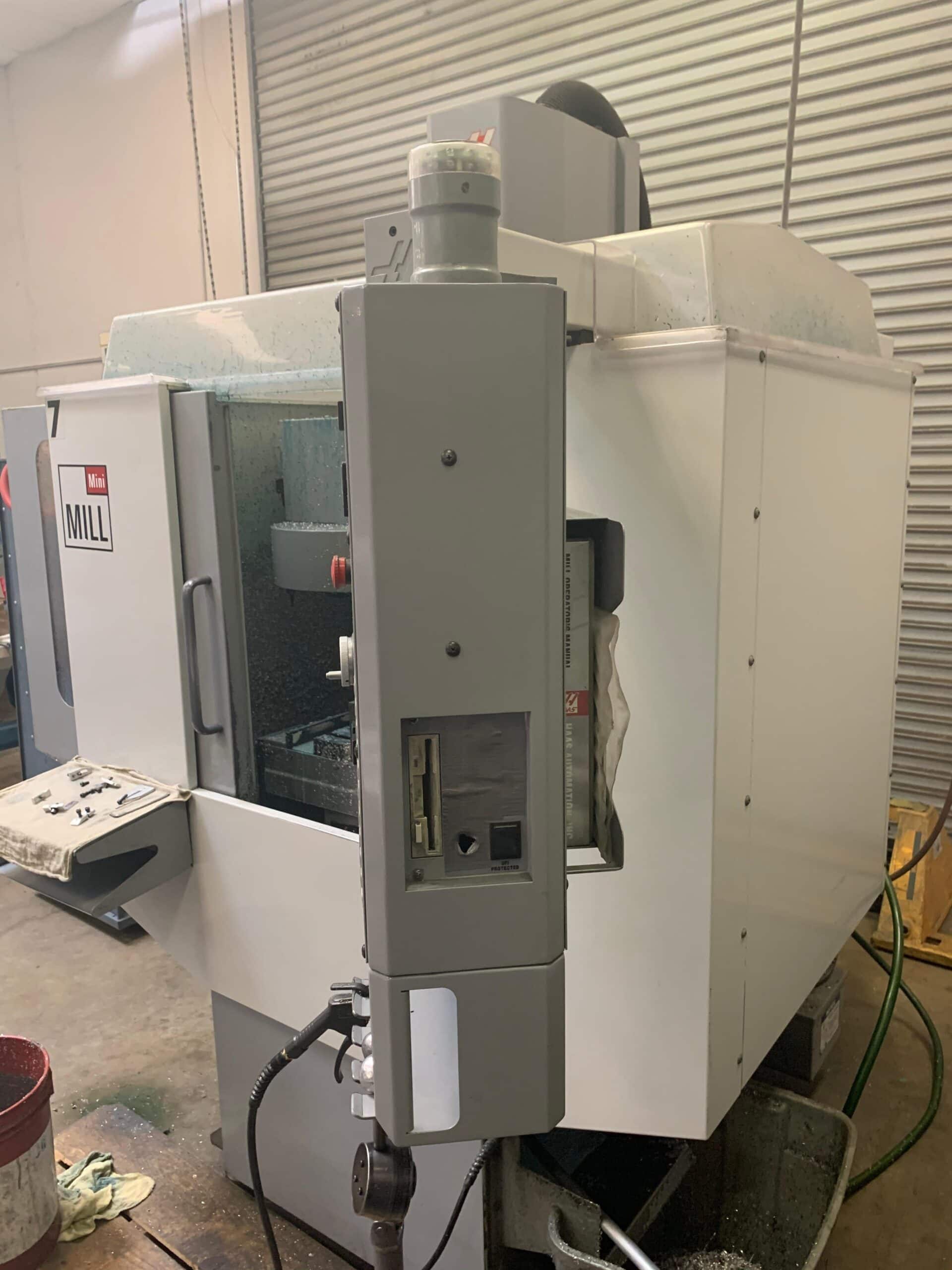 Haas Mini Mill VMC, 2005 - Rigid Tap, Coolant Pump Kit, 6k RPM Vector/brushless, Under Power - Image 3