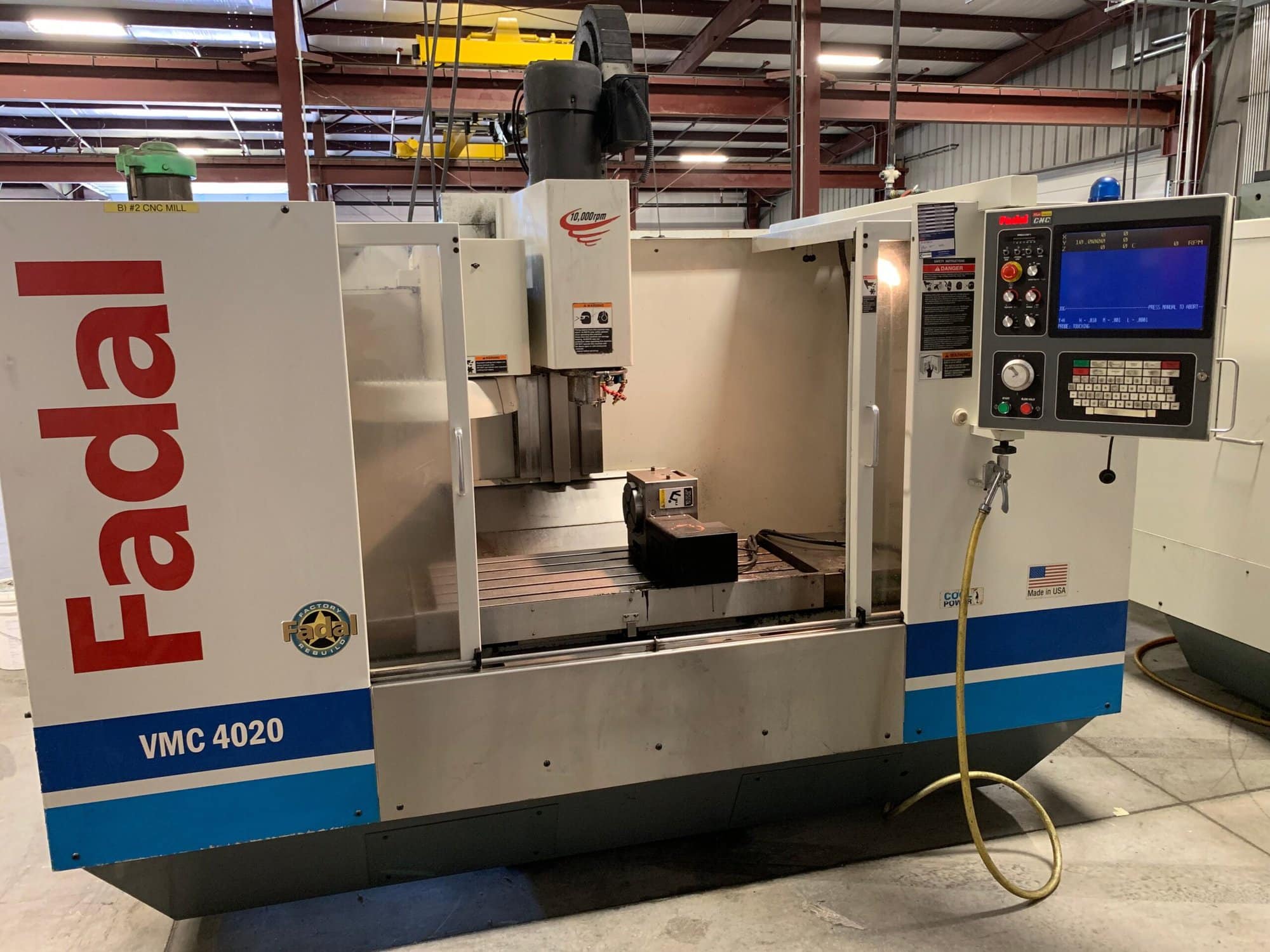 Fadal 4020HT VMC, 2006 - 4th Axis, Rigid Tapping - Image 2