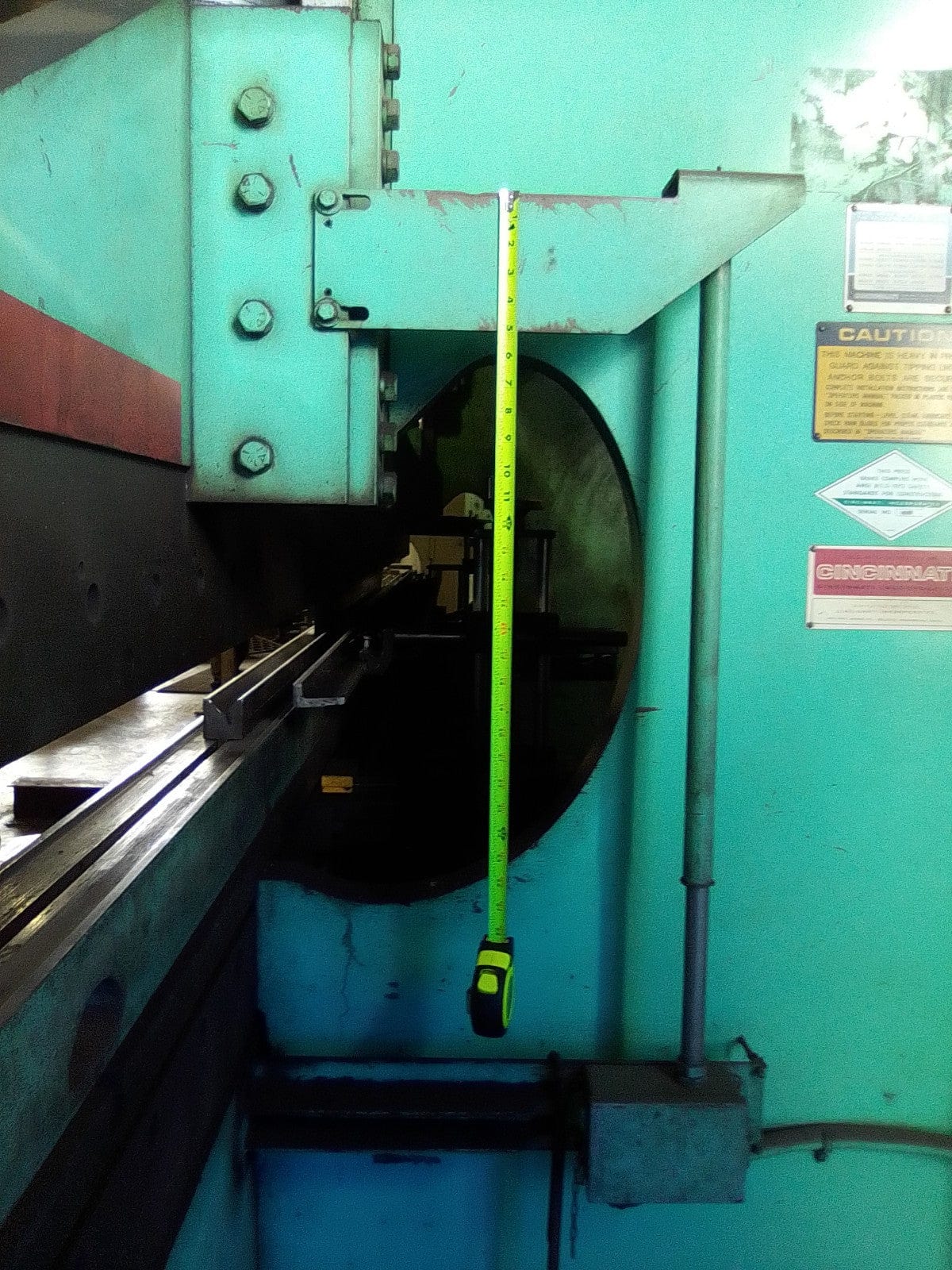 230 Ton x 18' Cincinnati CNC Press Brake - Upgraded PC Control - Image 6