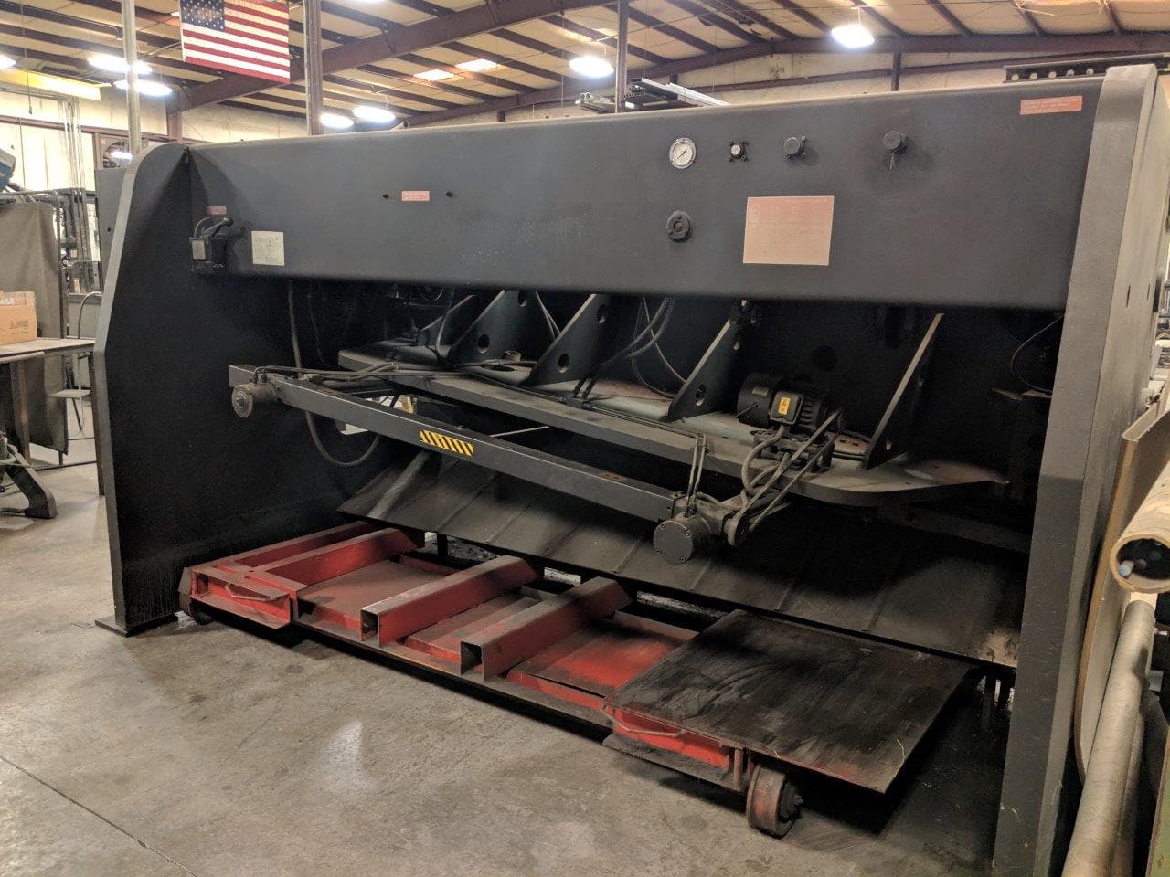 1/2" x 10' Amada H-3013 Shear, 1987- Programmable Back Gauge - Image 3