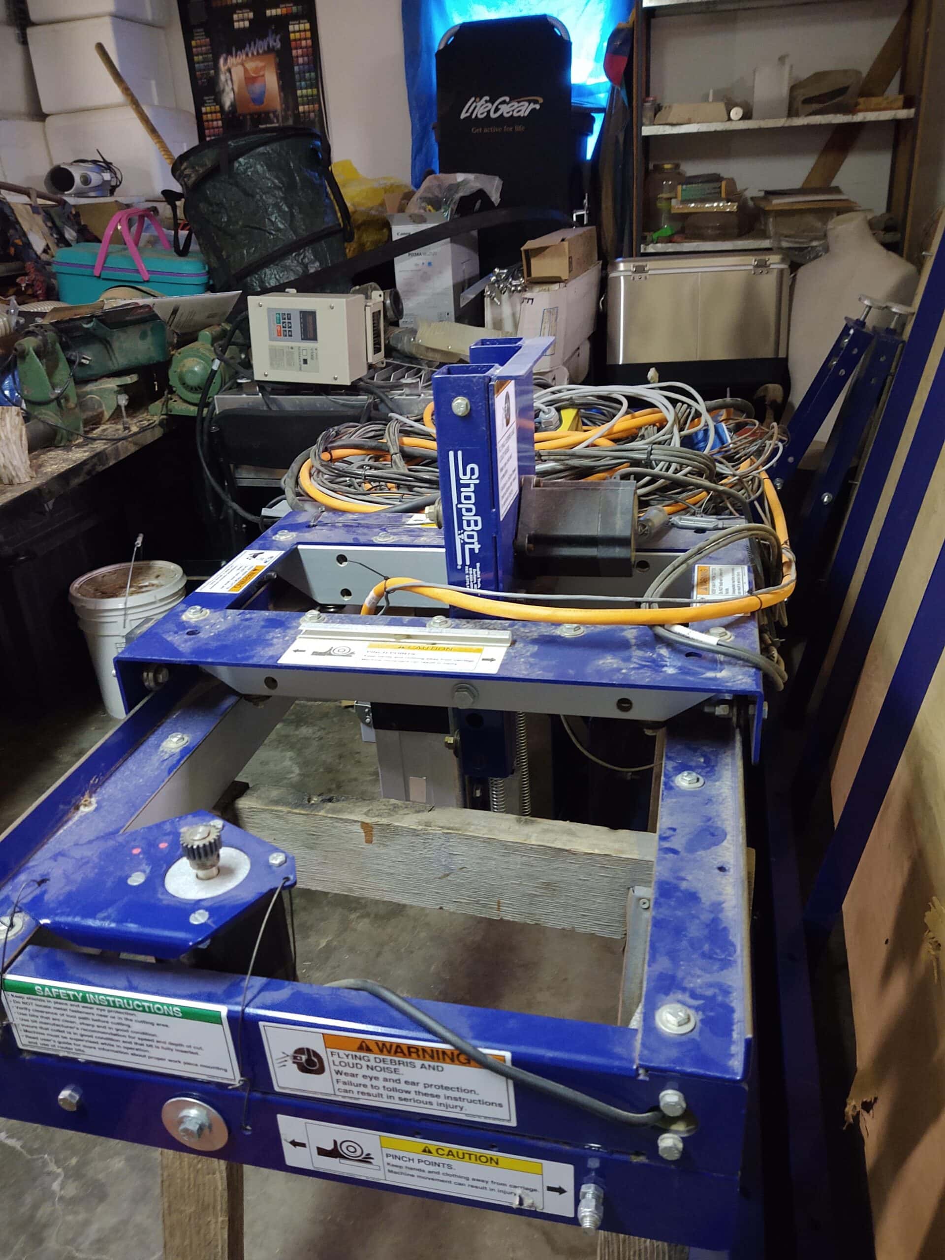 ShopBot PRSAlpha 96x60 CNC Router, 2010