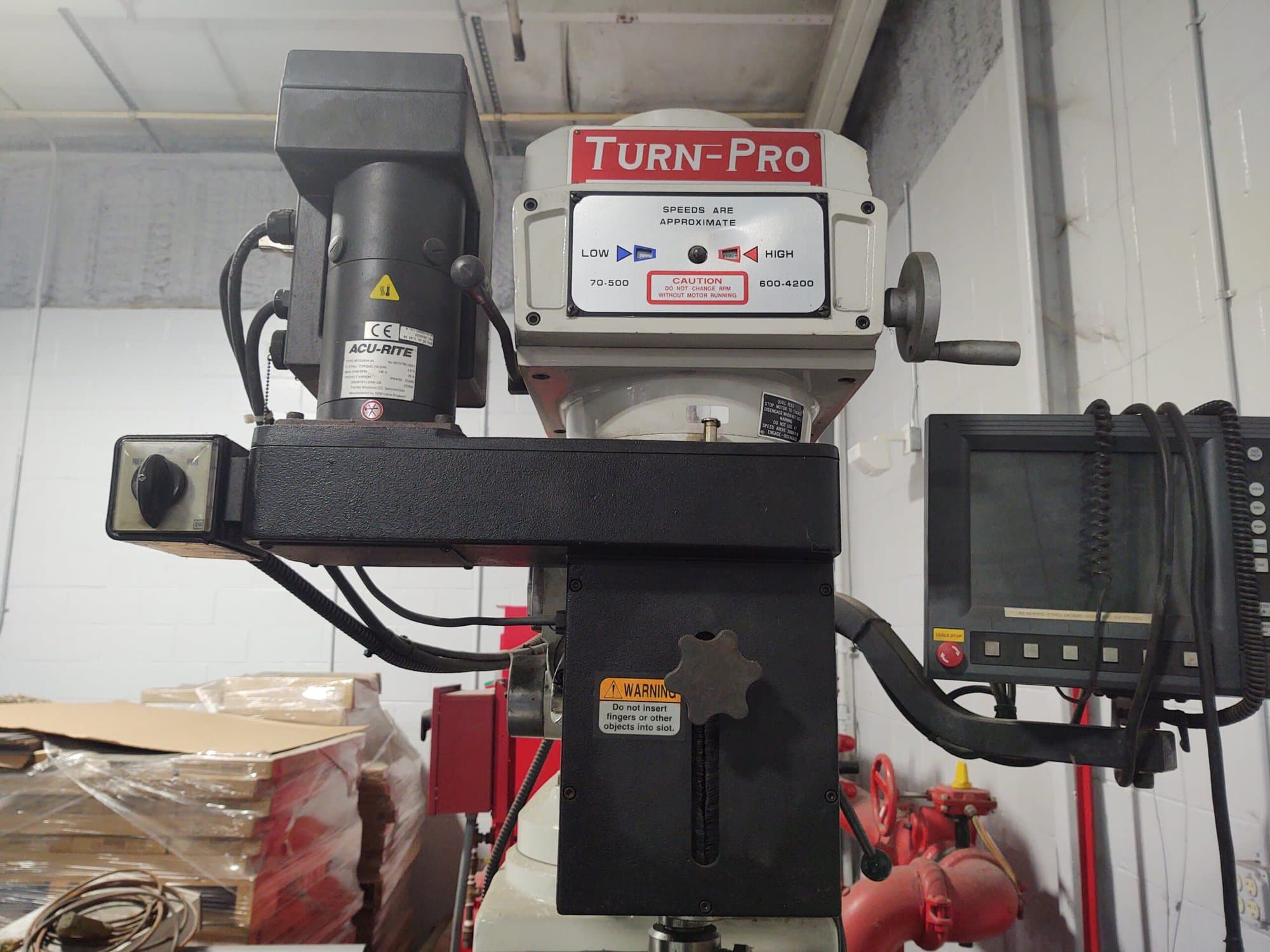 Turn-Pro, GS18V Knee Mill, CNC with Acu-Rite Control - Image 8