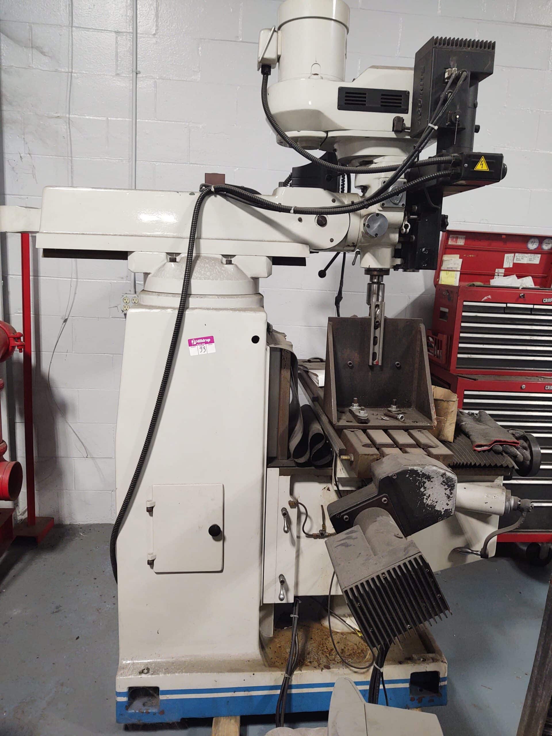 Turn-Pro, GS18V Knee Mill, CNC with Acu-Rite Control - Image 4
