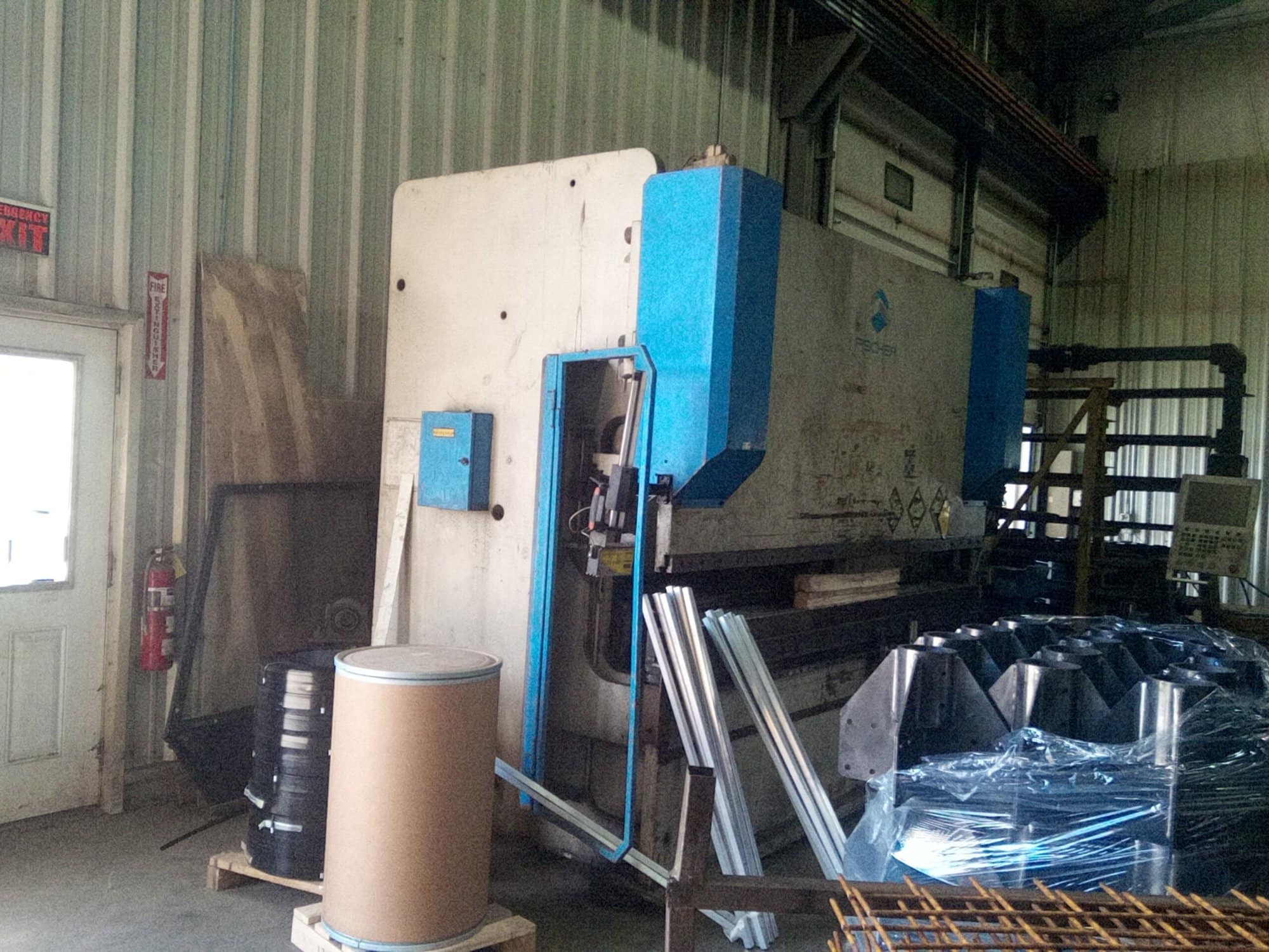 175 Ton x 10' Fischer DAP 16/3100E Hydraulic CNC Press Brake, 1995 - 6-Axis, Tooling Included - Image 3
