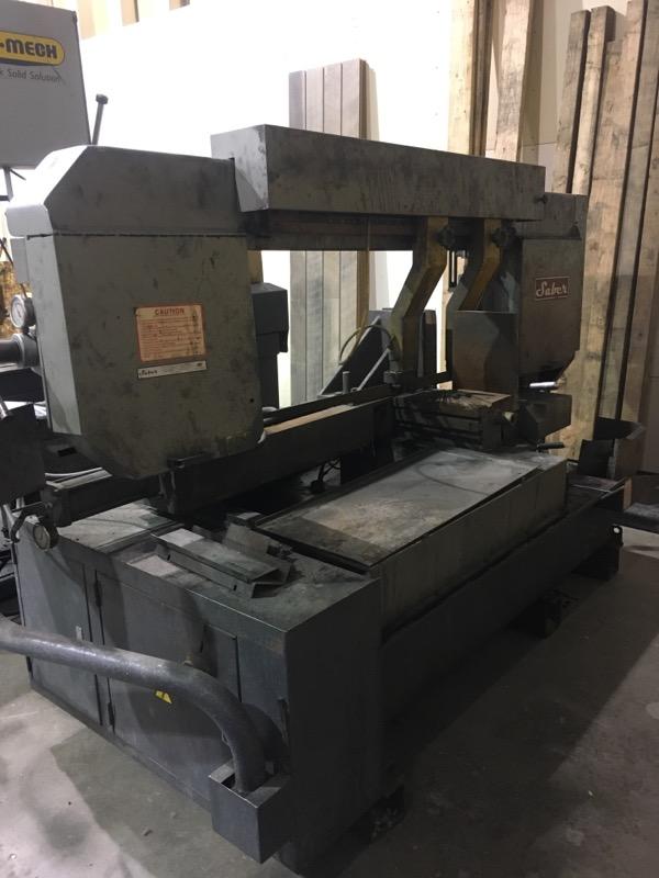 18" X 27" Saber DM-18SA Horizontal Double Miter Band Saw, 2012 - Image 3
