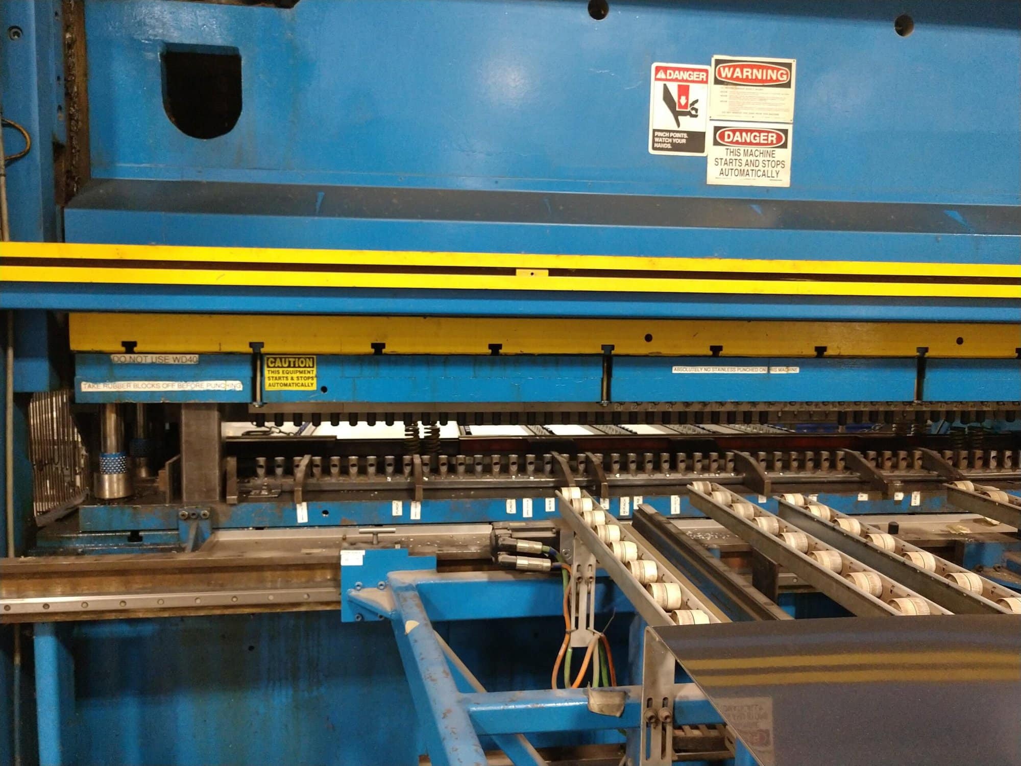 Pacific 300 Ton OBL 12' Punching & Blanking Press, 1988 - Image 5
