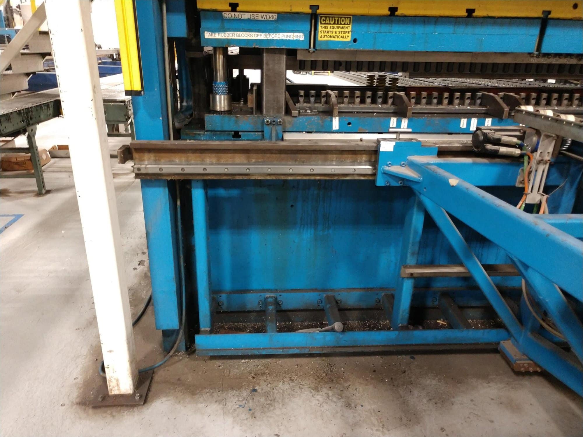 Pacific 300 Ton OBL 12' Punching & Blanking Press, 1988 - Image 4