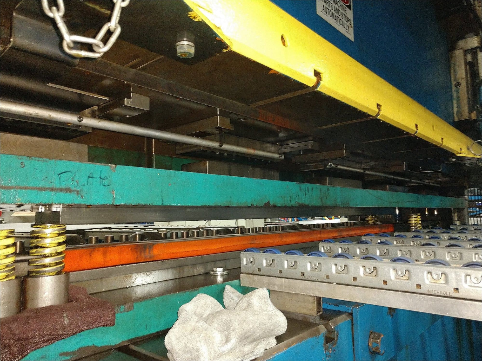 Pacific 300 Ton OBL 12' Punching & Blanking Press, 1988 - Image 8