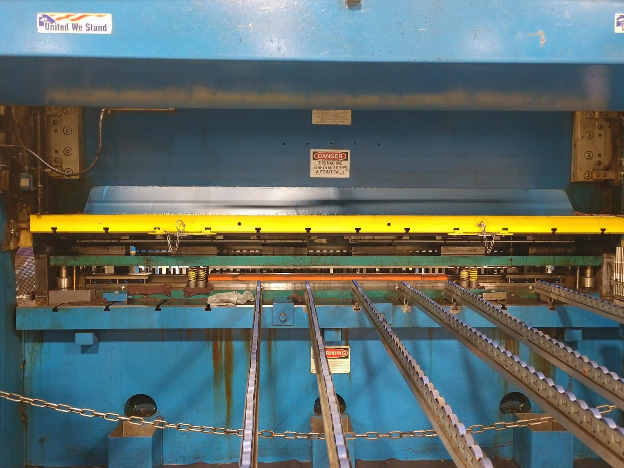 Pacific 300 Ton OBL 12' Punching & Blanking Press, 1988 - Image 3