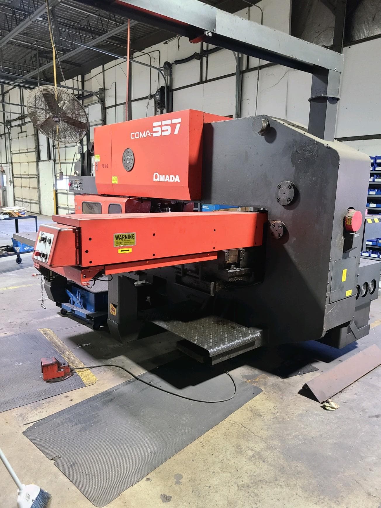 55 Ton Amada Coma 557 CNC Turret Punch, 1991 - Image 3