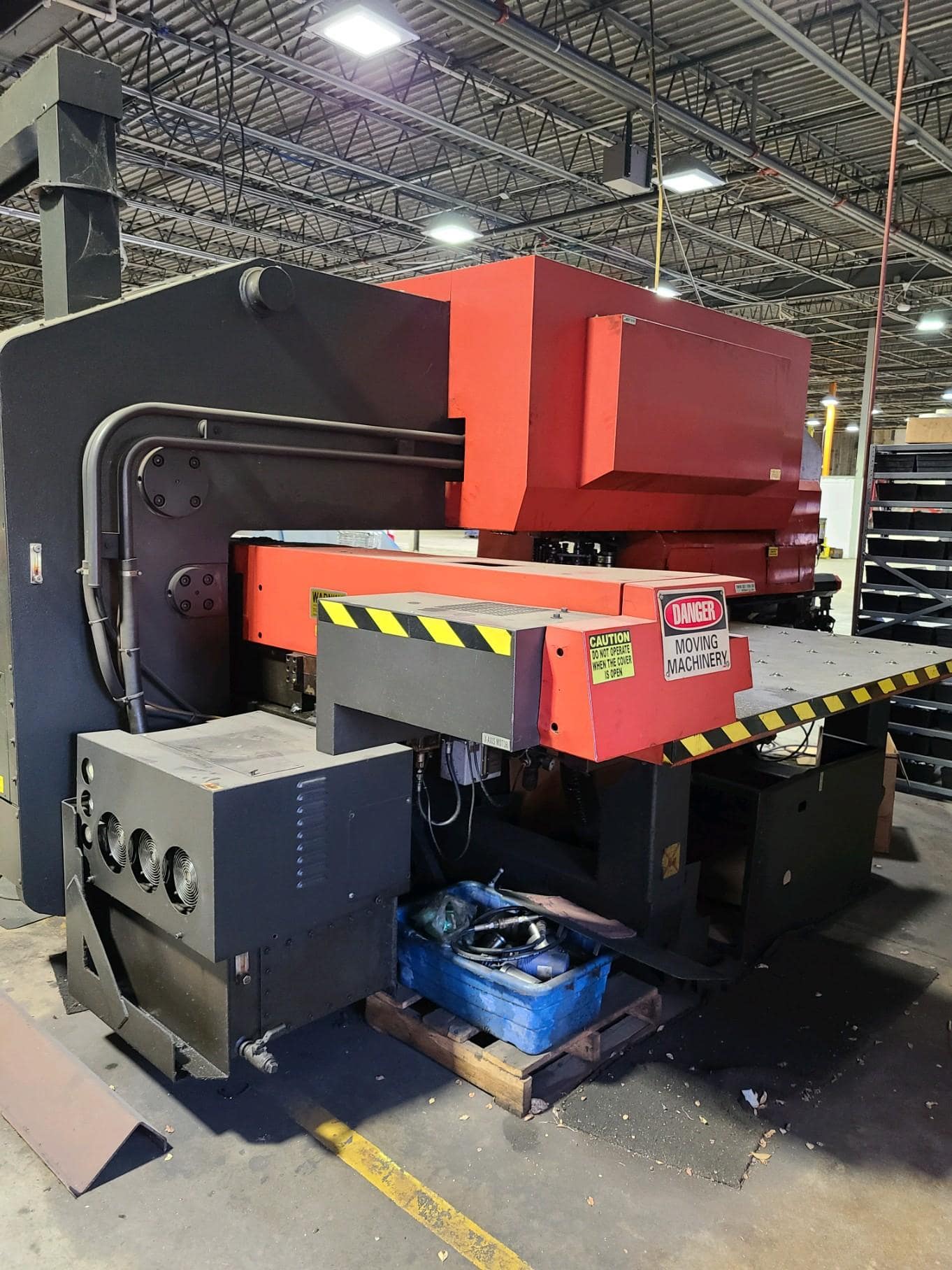 55 Ton Amada Coma 557 CNC Turret Punch, 1991 - Image 4