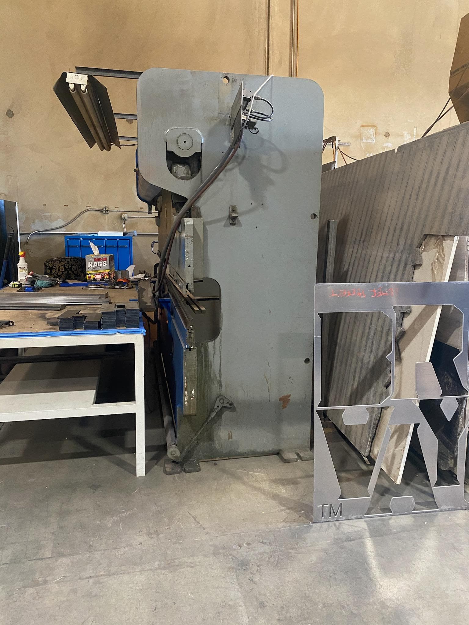 55 Ton x 10' Niagara IB-36-8-10 Press Brake - Image 5