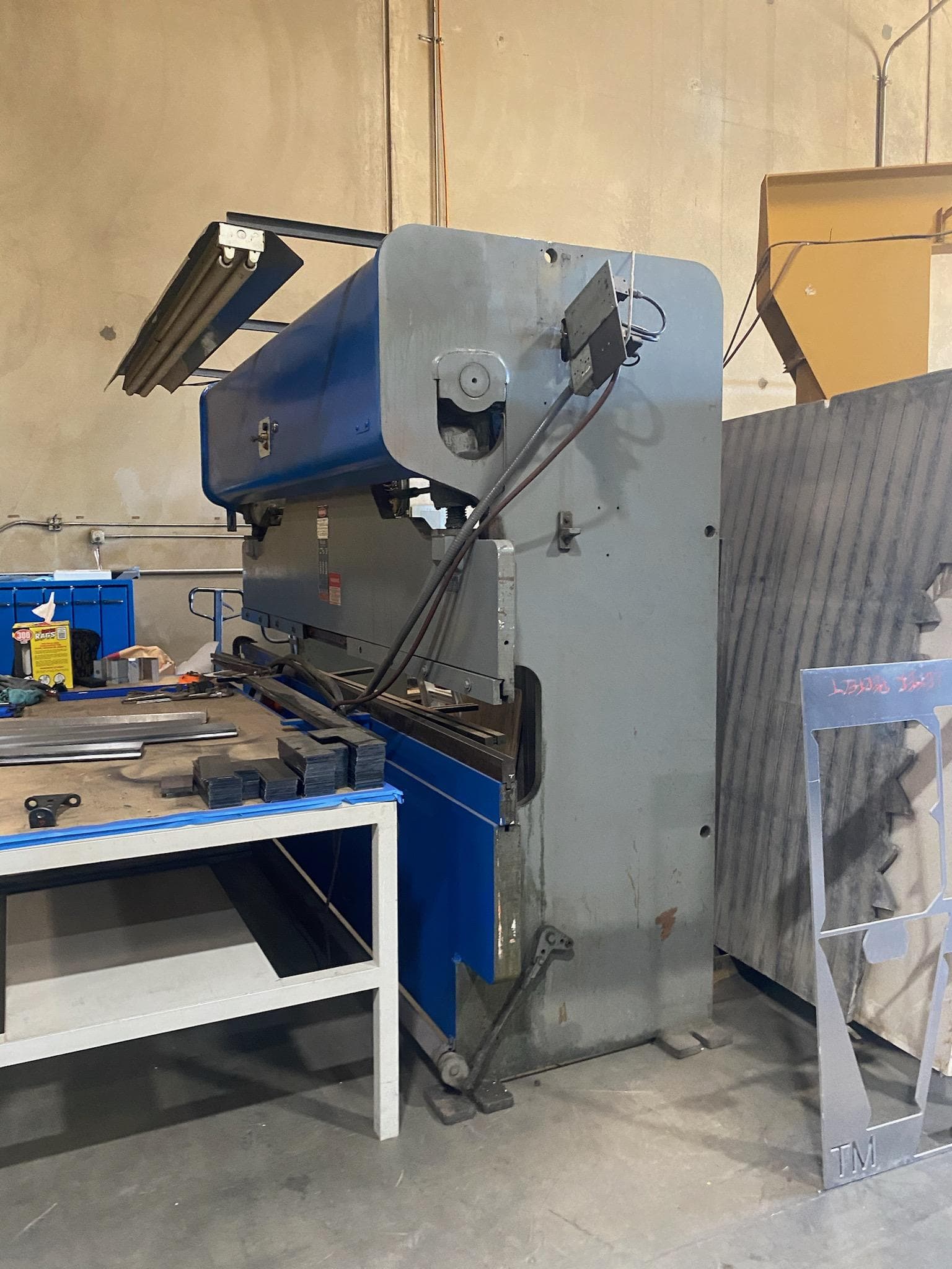 55 Ton x 10' Niagara IB-36-8-10 Press Brake - Image 2