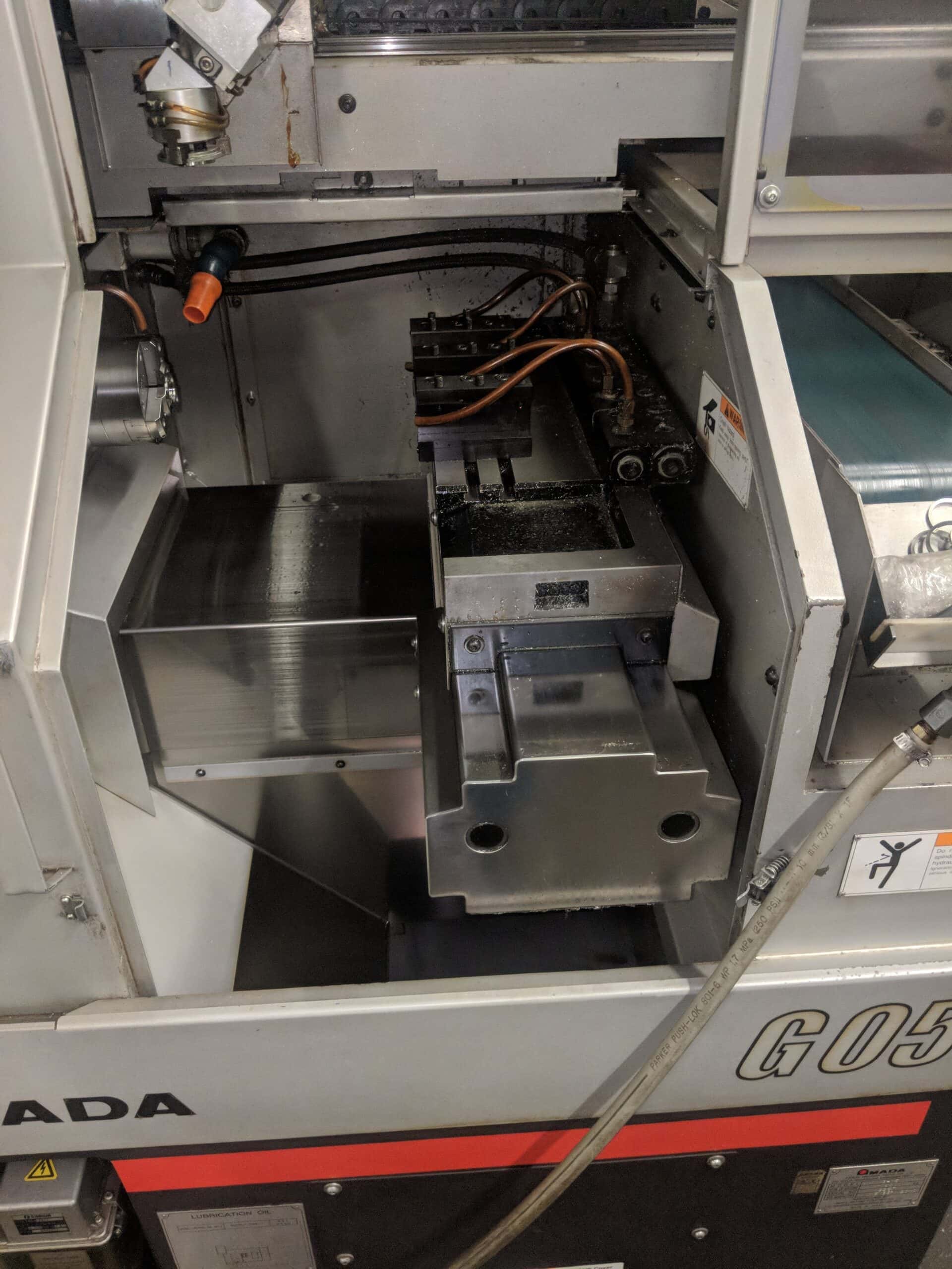 Amada Wasino G-05 CNC Gang Lathe, 2012 - Gantry Loader, Mist Buster, Fanuc Control - Image 2