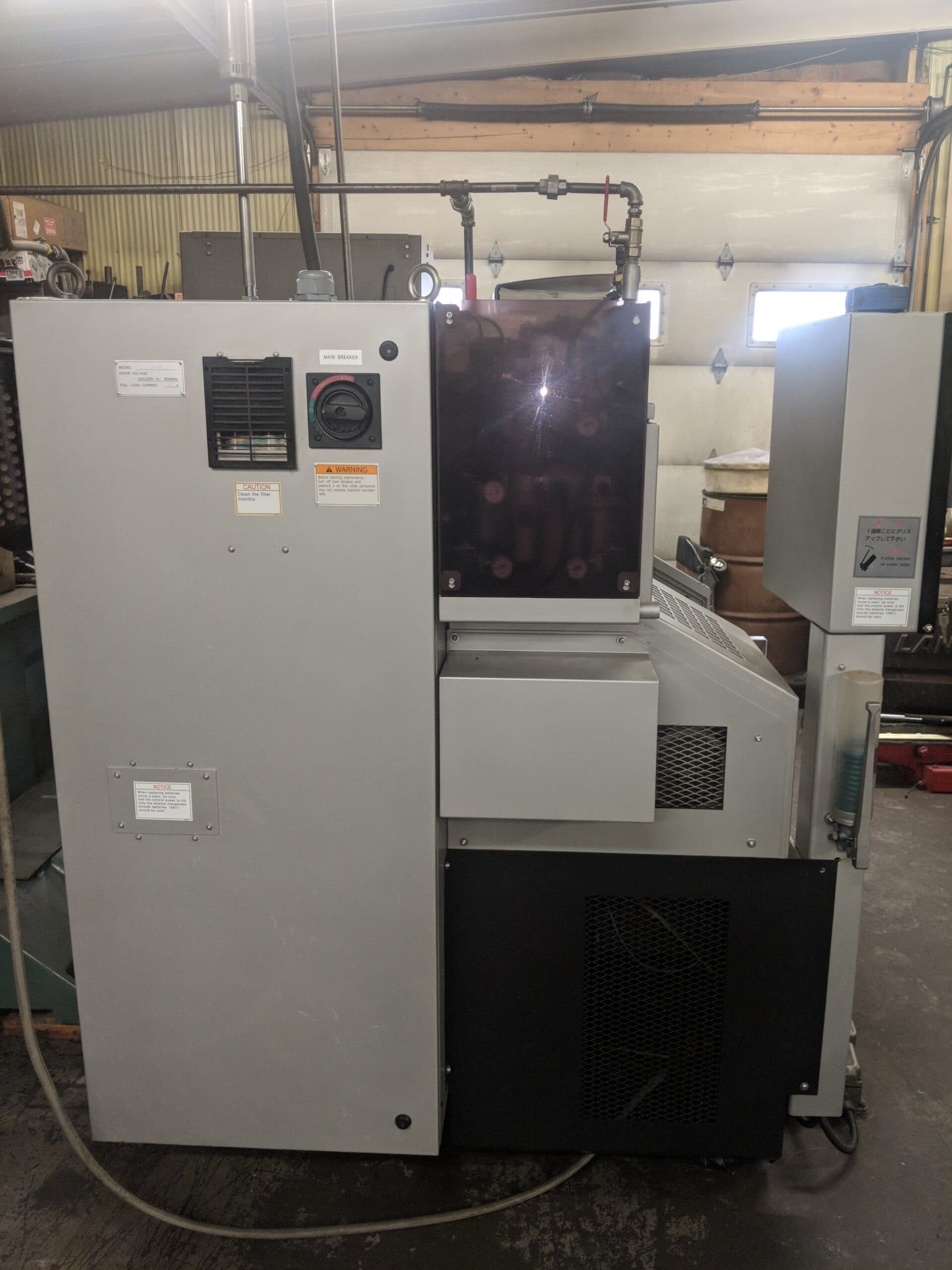 Amada Wasino G-05 CNC Gang Lathe, 2012 - Gantry Loader, Mist Buster, Fanuc Control - Image 11