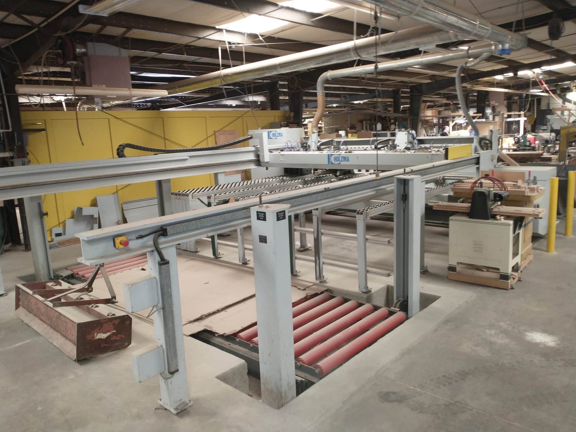 Holzma HPL 11- 38/160 Panel Saw, 1999 - Rear Loading - Image 2