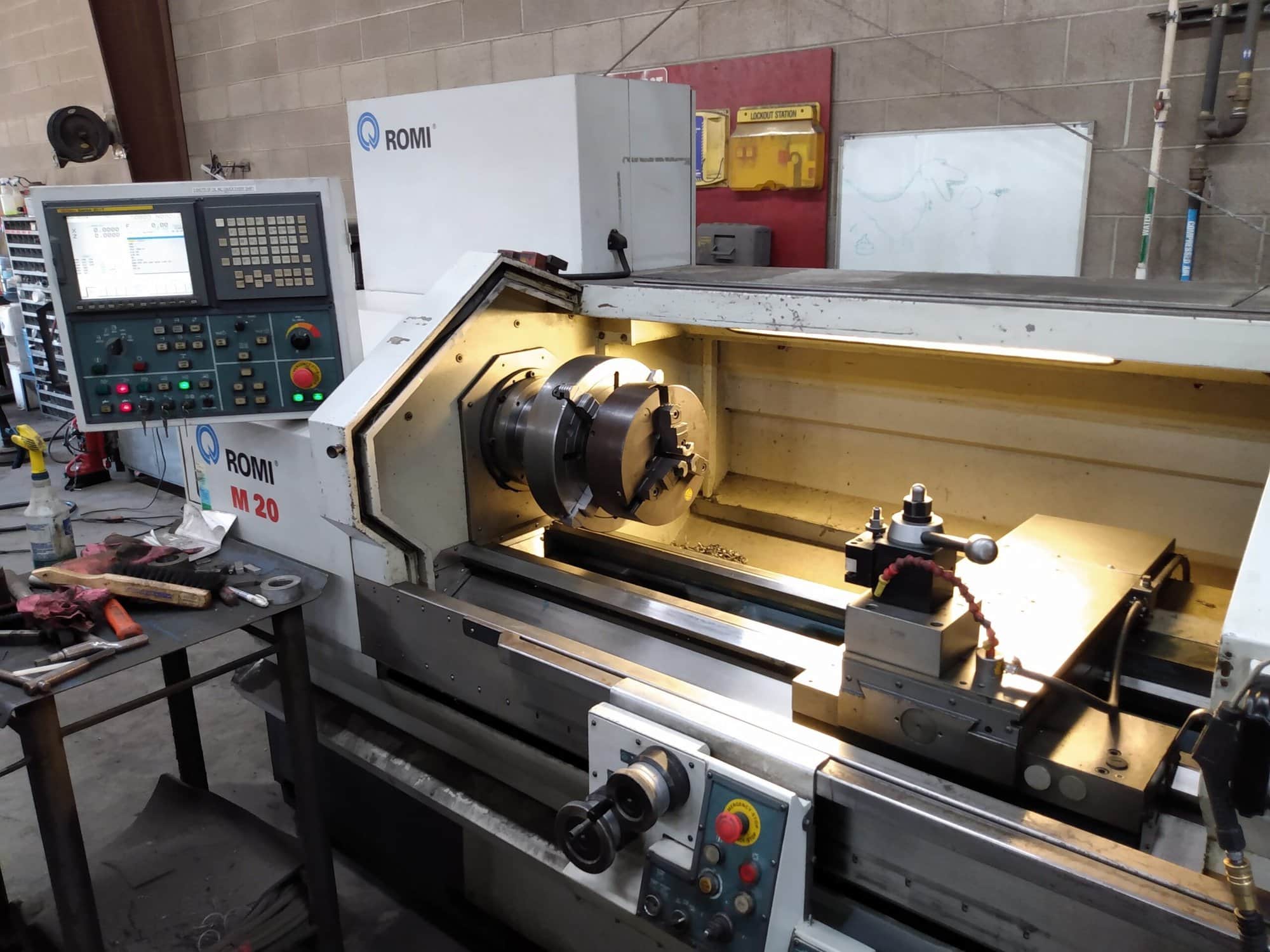 Romi M20 CNC Teach Lathe, 2007 - Image 4